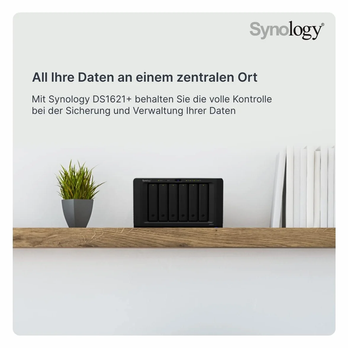 Synology NAS DS1621+ 6bay Desktop 4GB RAM 4x GBE