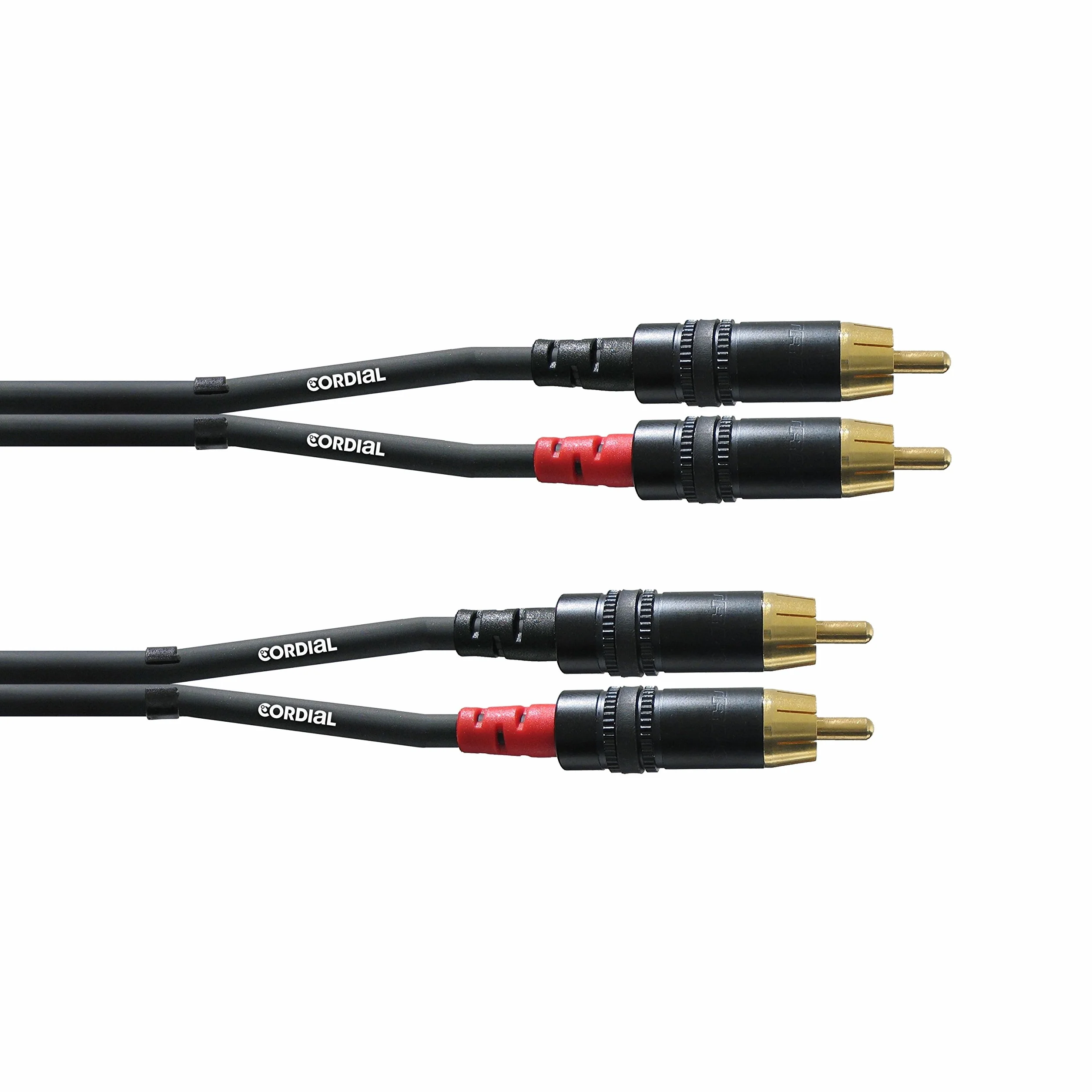 Cordial CFU 0.3 CC/Cinch Cable 0,3 m Rean - Kabel audio