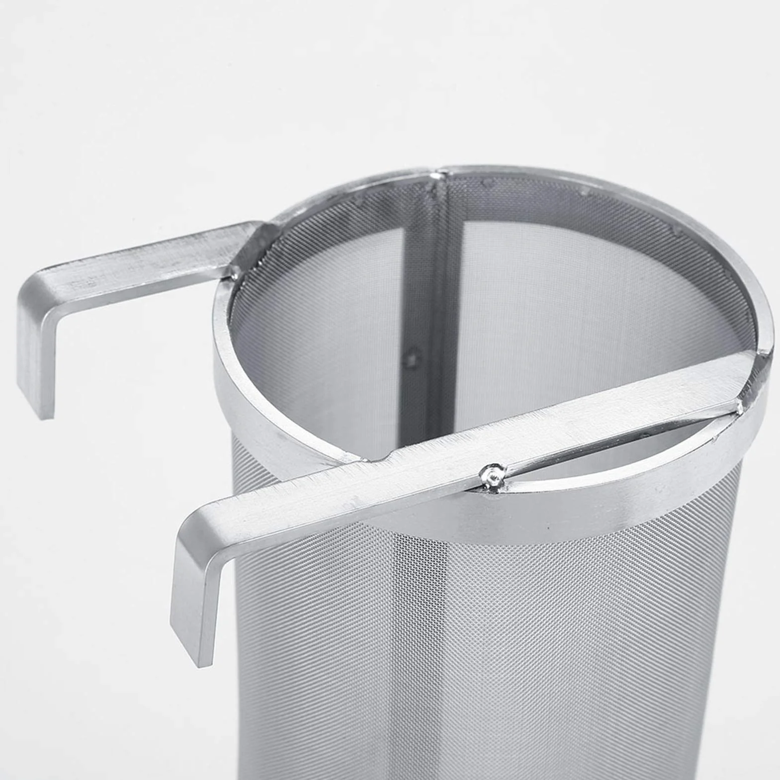 300 Micron Hop Spider Beer Filter Filtr do Piwa ze Stali Nierdzewnej Sitko Domowy Napar do Piwa Chmielowy Filtr Siatkowy z Hakiem(10 * 25.5cm)