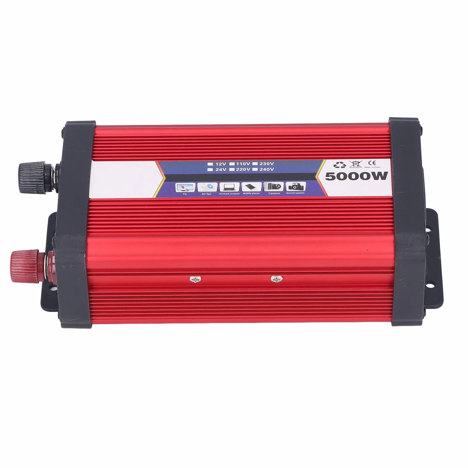 Falownik 1000 W, 12 V/24 V do 110 V/220 V 5000 W Moc Szczytowa Falownik Sinusoidalny do Pojazdów Samochodowych RV (24 V do 220 V)