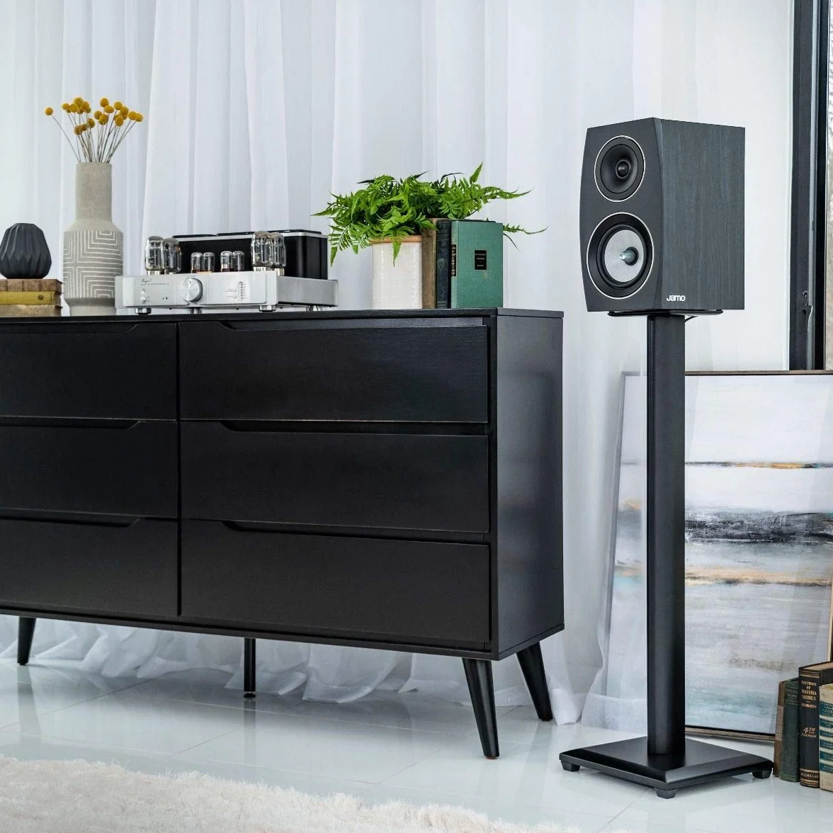 JAMO C 91 II Black Ash - para pasywnych głośników czarny