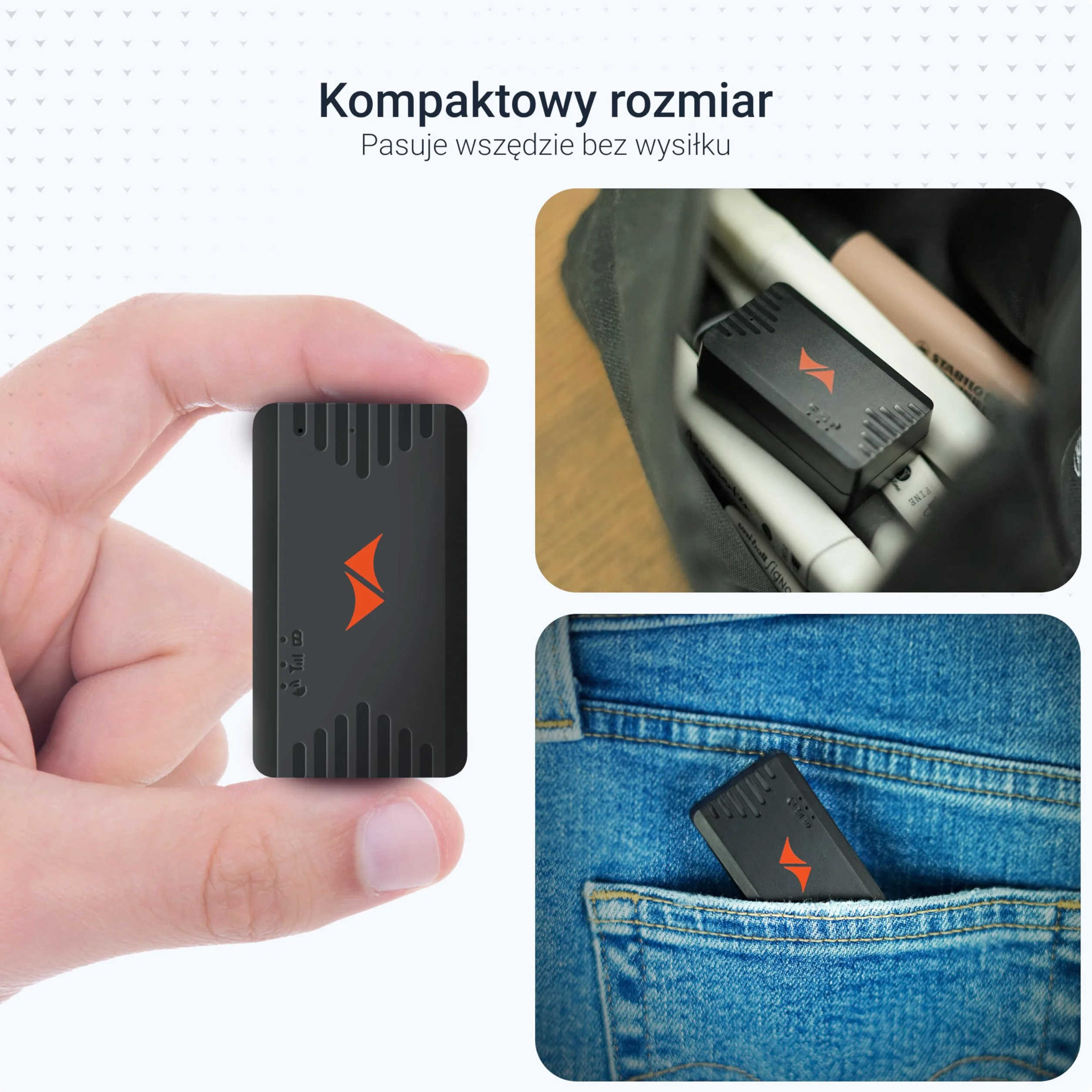 PAJ People Finder 4G Mini Lokalizator GPS Dzieci Seniorów Demencja – Śledzenie Na Żywo – Bateria 5 Dni – Aplikacja Mobilna Geoogrodzenie Powiadomienia Alarm SOS Antykradzieżowy