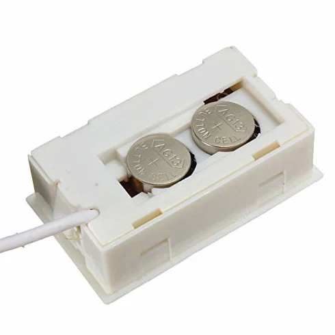 DollaTek Cyfrowy termometr LCD czujnik temperatury tester do lodówki zamrażarki akwarium biały