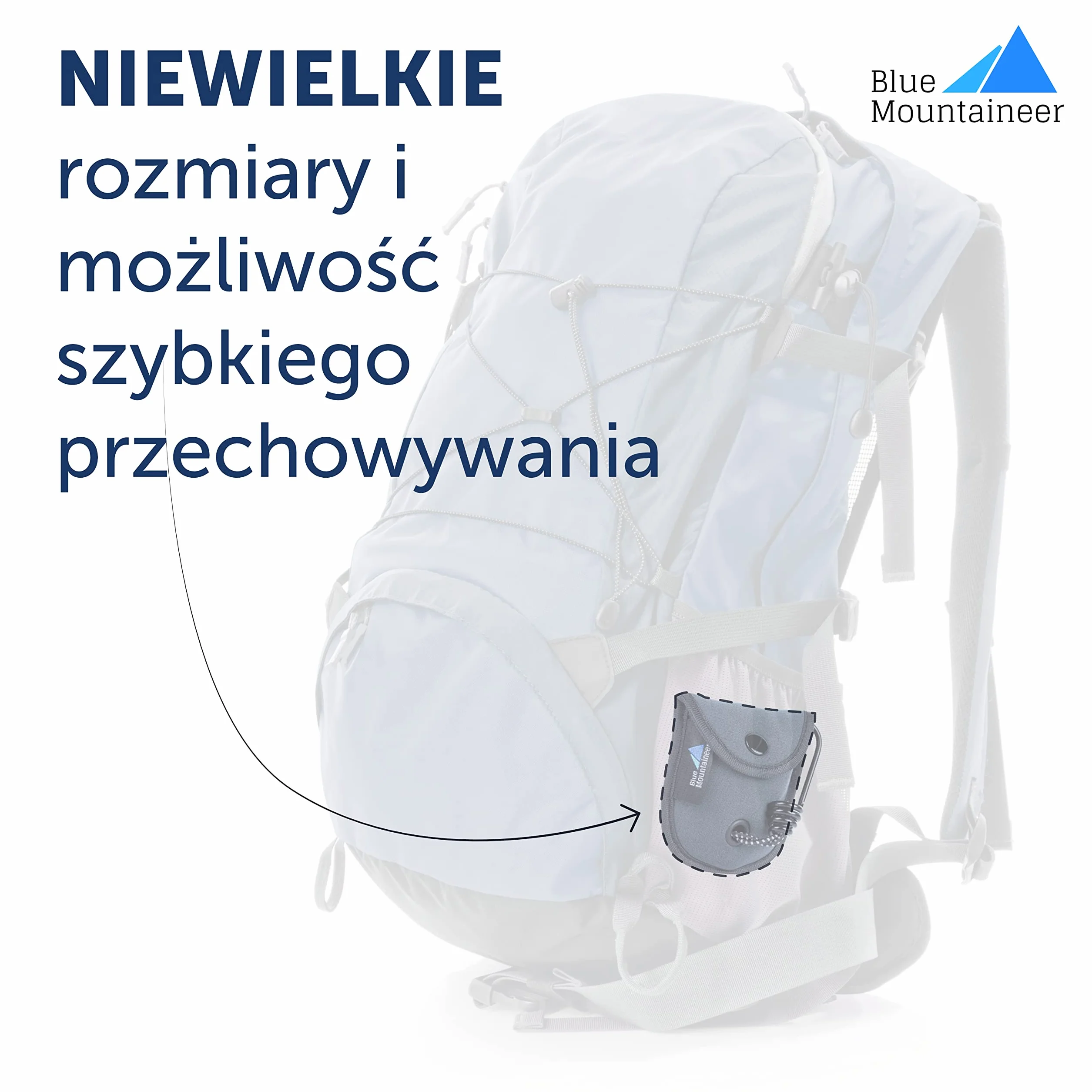 Mini linka na pranie do użytku na zewnątrz (2 m, odblaskowa) na kemping, Vanlife, kampera i balkon. Podróżna suszarka na pranie czarna