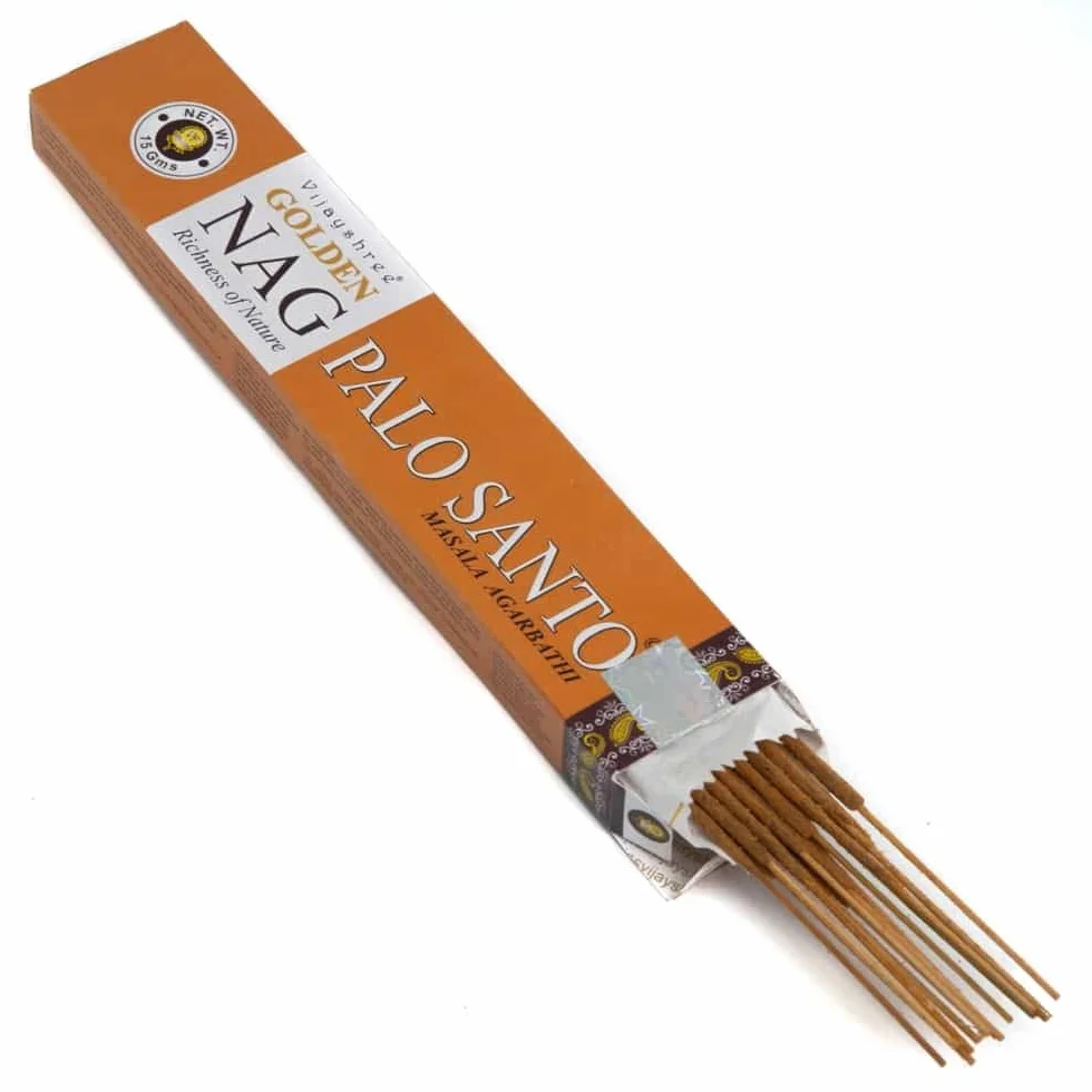Kadzidełka Vijayshree "Golden Nag Palo Santo" 15 g
