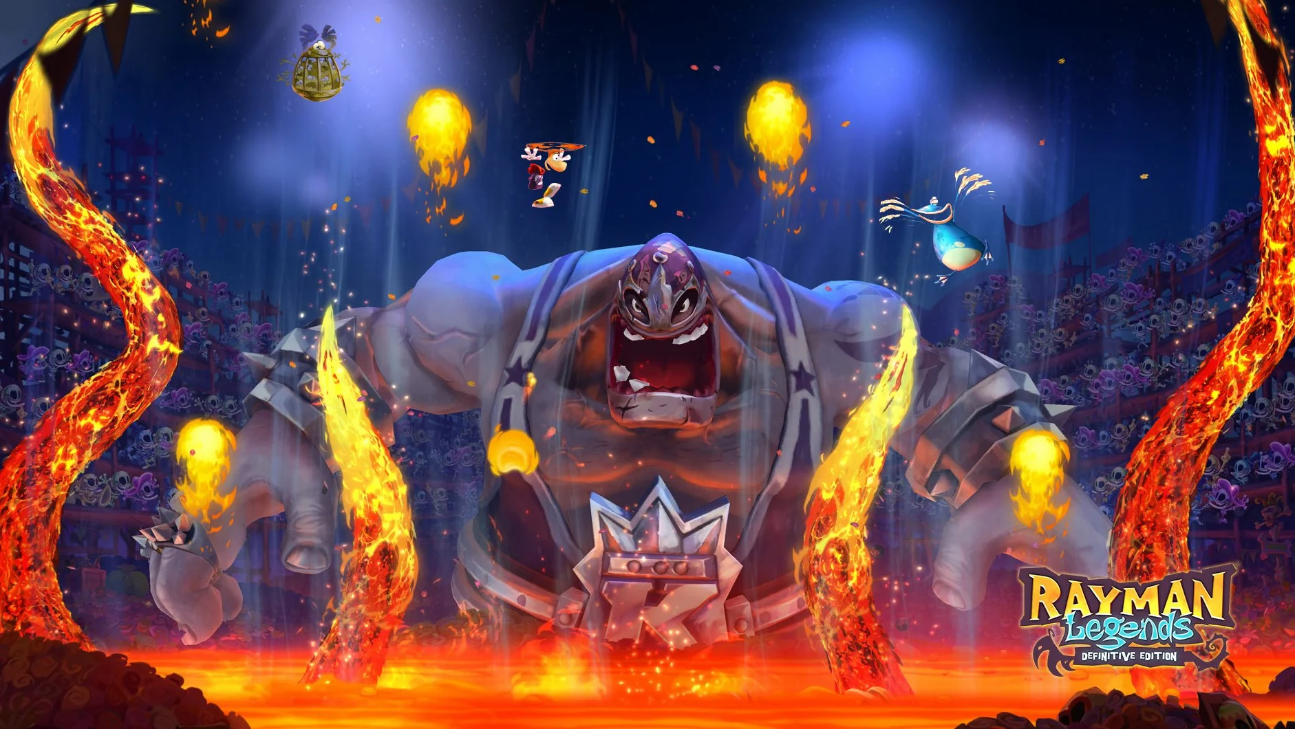 Ubisoft Code à télécharger - Rayman Legends - Definitive Edition Reissue Allemand, Anglais, Danois, Espagnol, Finland