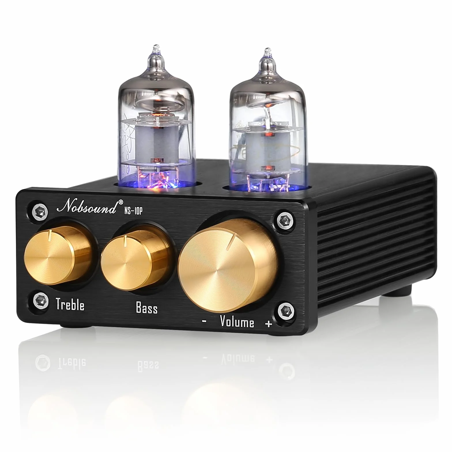 Nobsound NS-10P Mini przedwzmacniacz Valve Tube Preamp Audio Hi-Fi Stereo przedwzmacniacz rurowy z regulacją wysokości basów