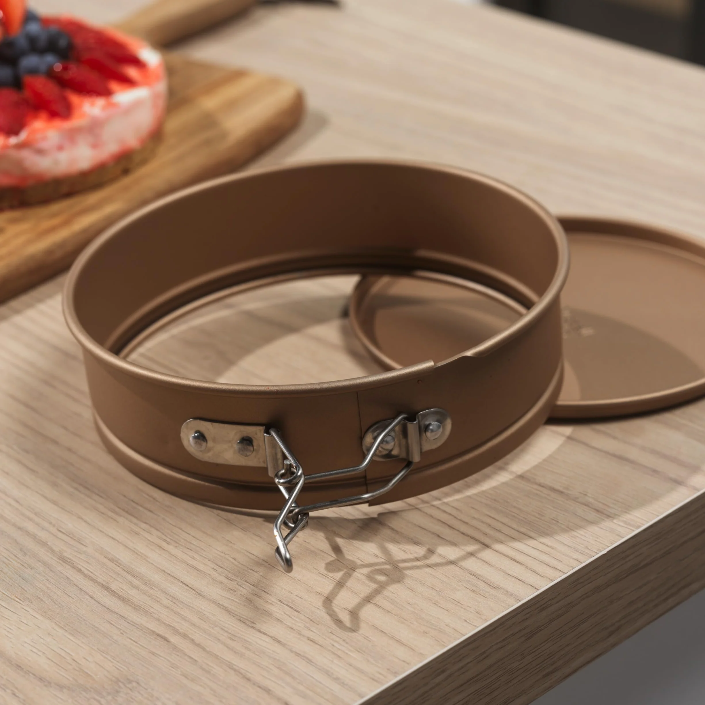 Russell Hobbs Opulence Zestaw Okrągłych Tortownic 3 Sztuki 16 cm 20 cm 24 cm Nieprzywierająca Blacha do Ciasta Stal Węglowa
