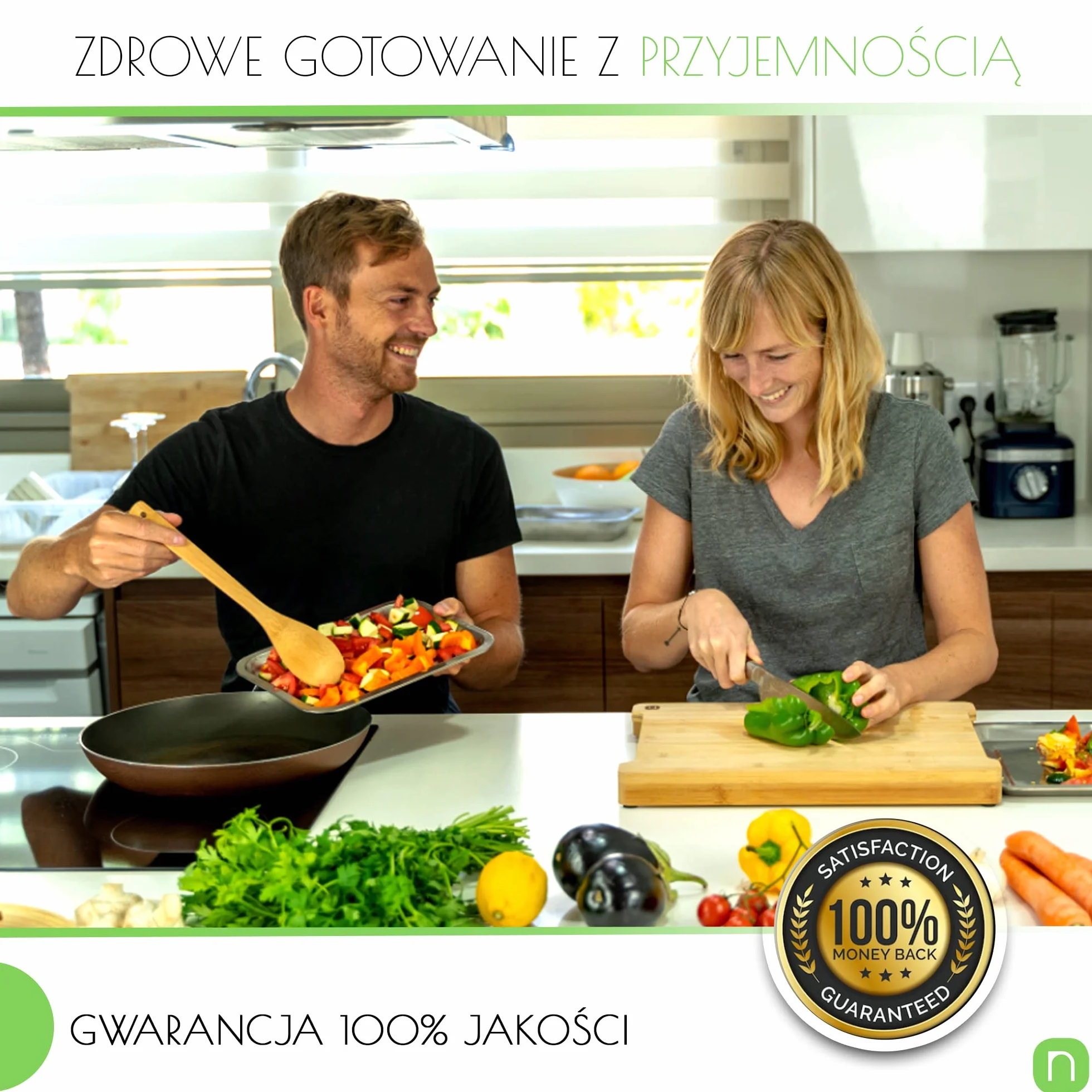 naturlik Deska do Krojenia z Magnetycznymi Tackami - Praktyczna Pomoc w Kuchni - Wysokiej Jakości Deska Bambusowa z Tackami ze Stali - Drewniana Deska z Tackami - Deska Kuchenna z Tackami Stalowymi