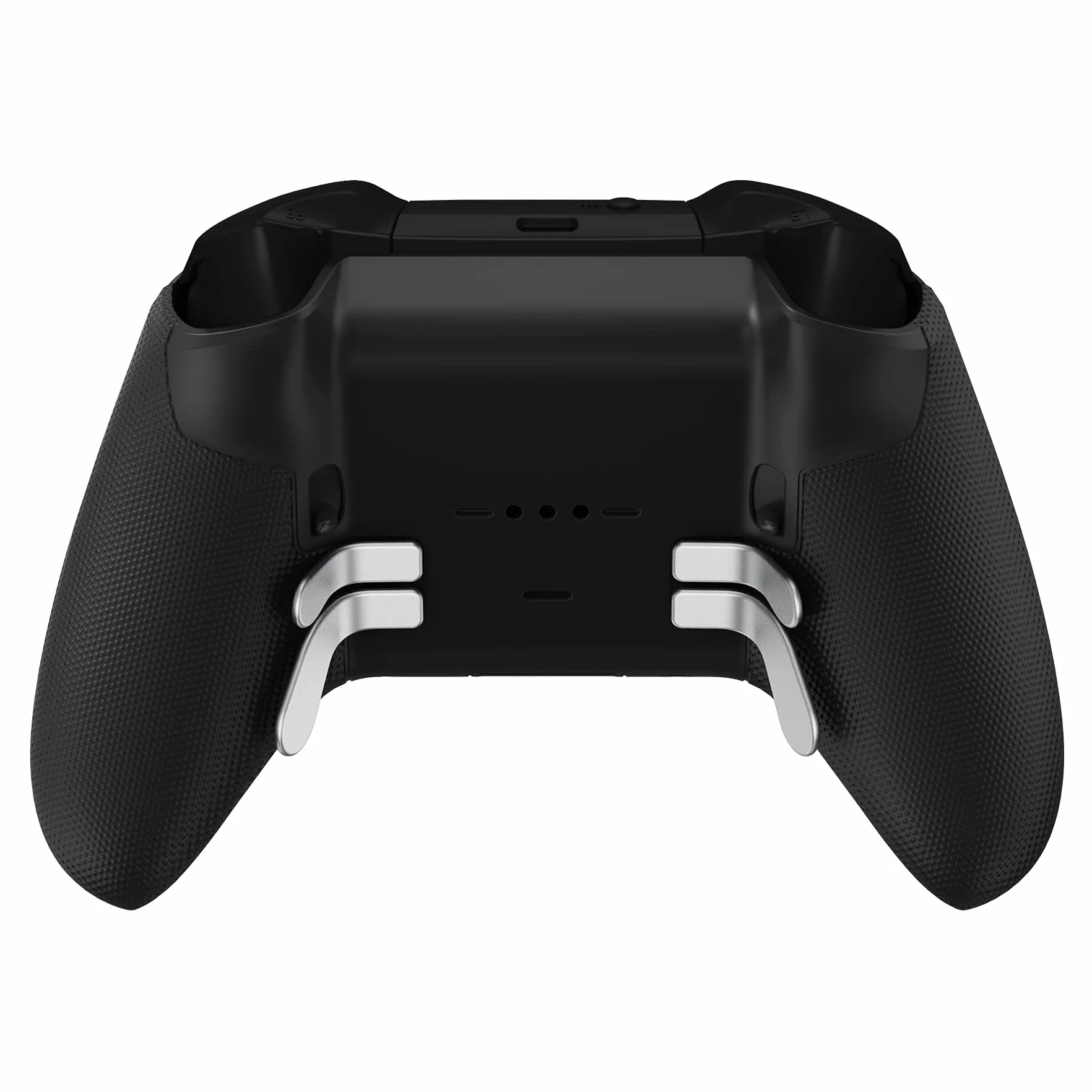eXtremeRate Czarny Wymiana Przyciski dla Xbox One Elite Series 2 Controller, LB RB LT RT Zderzaki Spusty ABXY Start Back Sync Profile Switch dla Xbox One Elite V2 Controller