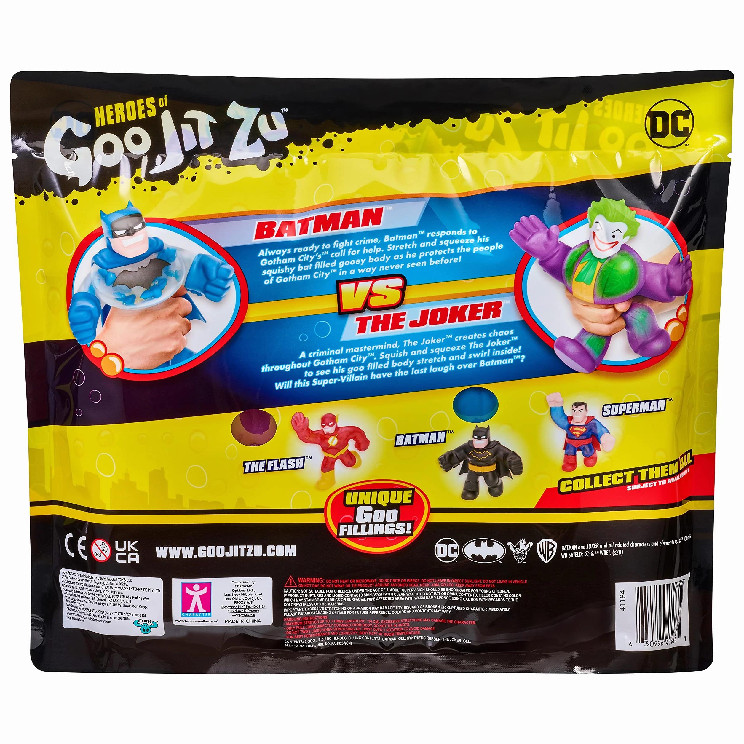 Heroes of Goo Jit Zu DC VERSUS PACK BATMAN VS JOKER