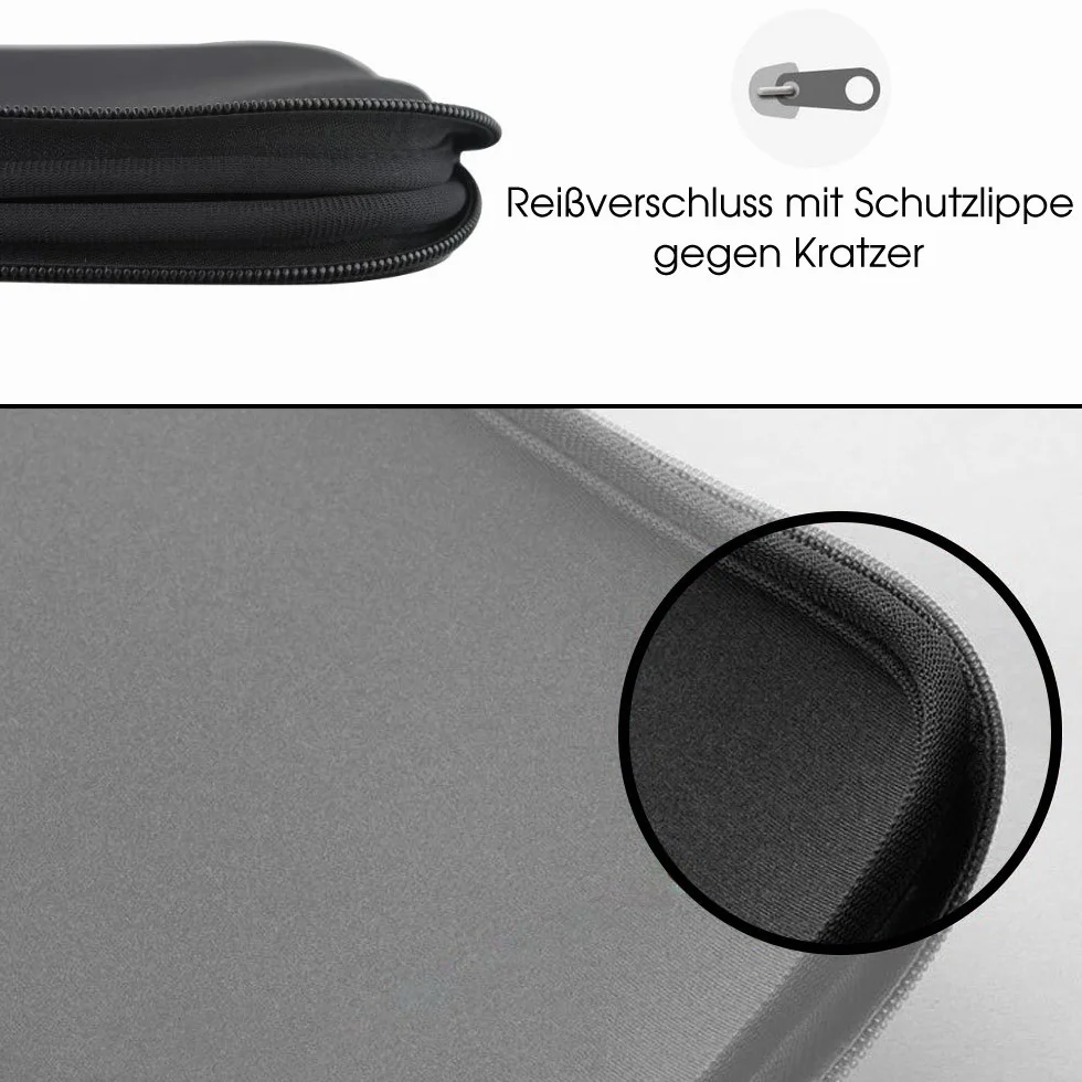 SIDORENKO Etui na tablet PC na 10-10,1 cala - Uniwersalne etui ochronne na tablet - Neopren, niebieskie
