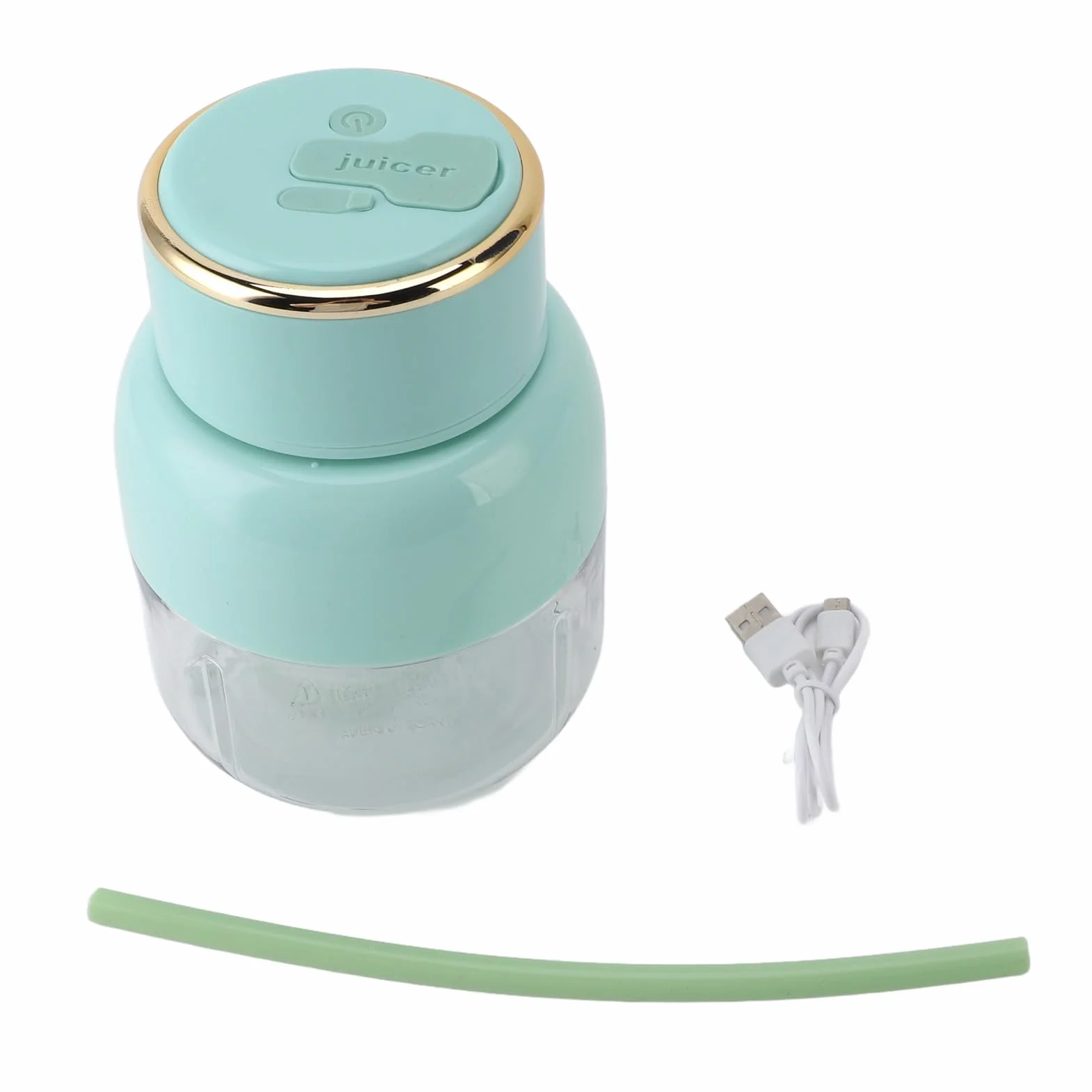 Przenośny Kubek Blendera, Bateria 2000 MAh, pojemność 800 Ml, Elektryczna Wyciskarka USB, Blender, Bezpieczna, Wydajna, łatwa do Czyszczenia, do biura. (Tangxiz28k6go3gr-12)