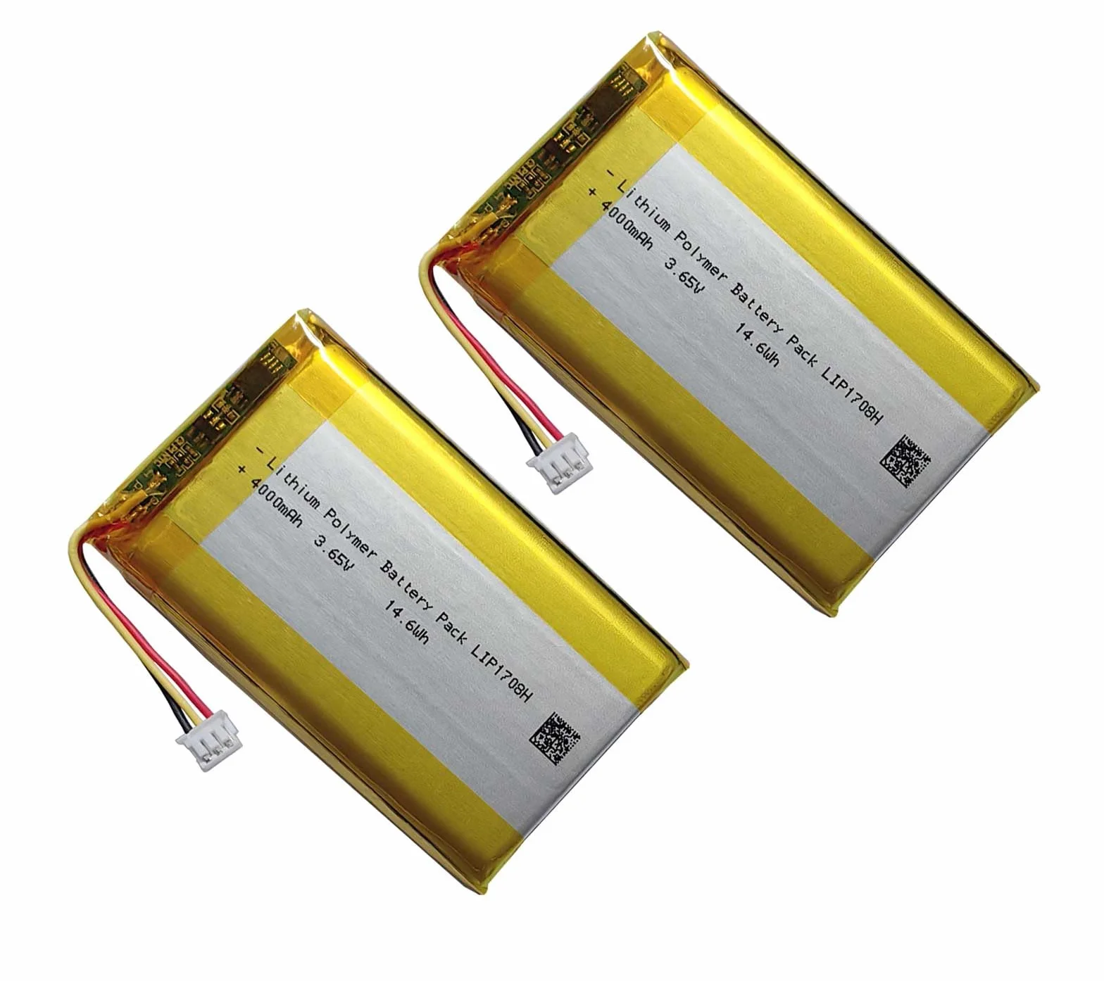 XINLANTECH 4000 mAh kontroler PS5 zamiennik baterii do Sony PlayStation 5 kontroler Dual Sense CFI-ZCT1W Gamepad (bateria PS5, 2 szt.)