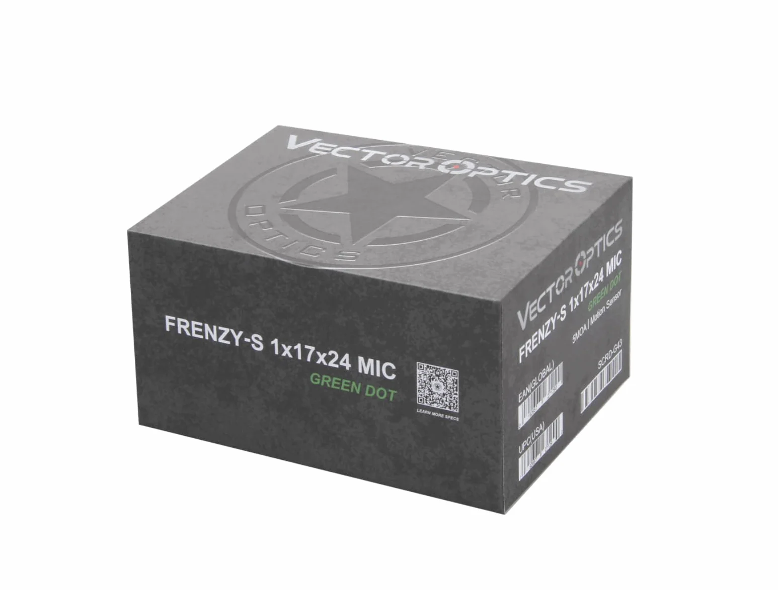 Vector Optics SCRD-G43 Frenzy-S 1 x 17 x 24 MIC Green Dot wizjer do uprawiania sportu, airsoft i polowania, wiatrówka celownicza, wizjer odblaskowy, czerwona kropka do celowania