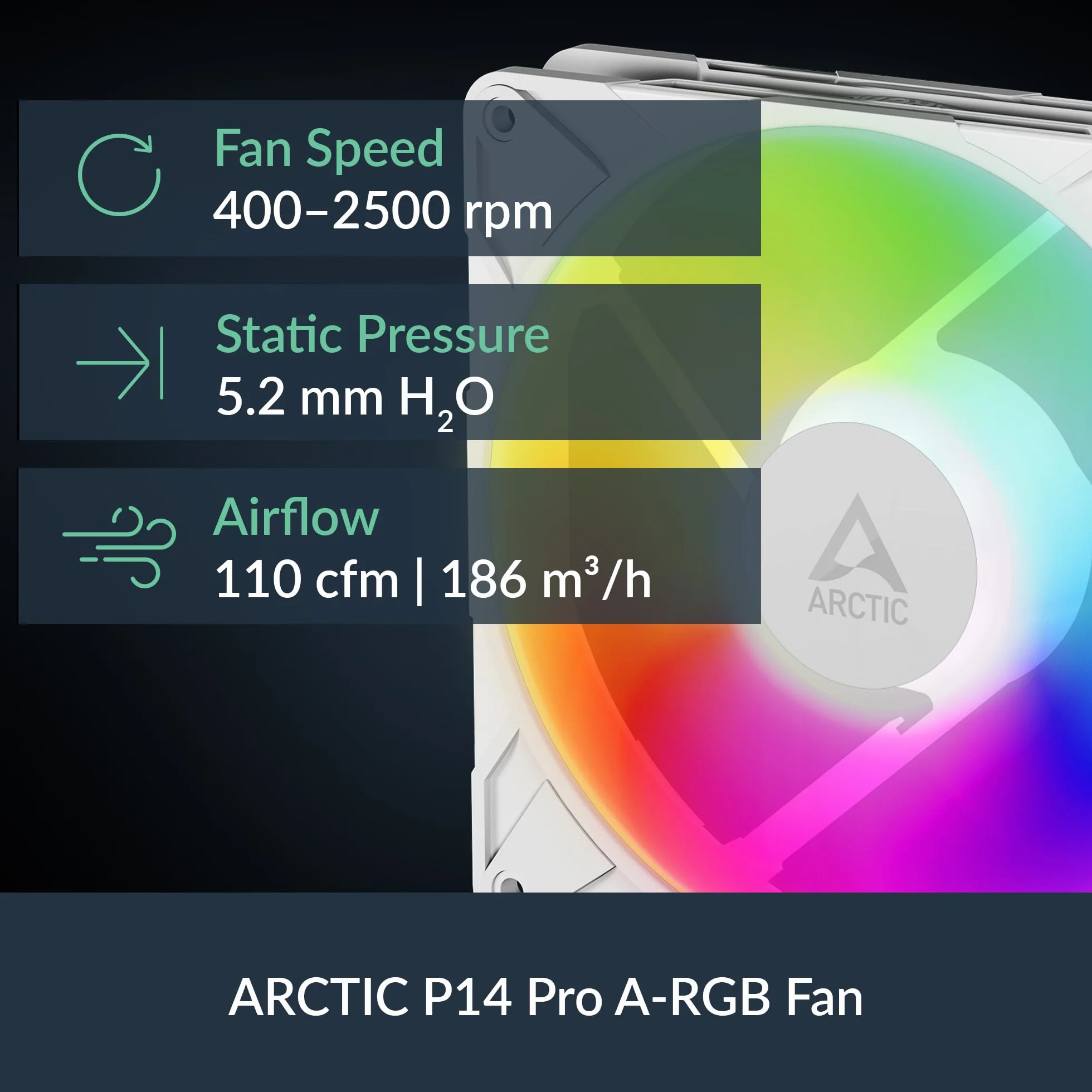 ARCTIC Liquid Freezer III Pro 420 A-RGB (White) - Chłodnica Procesora AIO, chłodzenie wodne 3 x 140 mm, chłodnica 38 mm, pompa PWM, wentylator VRM, AMD AM5/AM4, Intel LGA1851/1700 Rama Stykowa - Biały