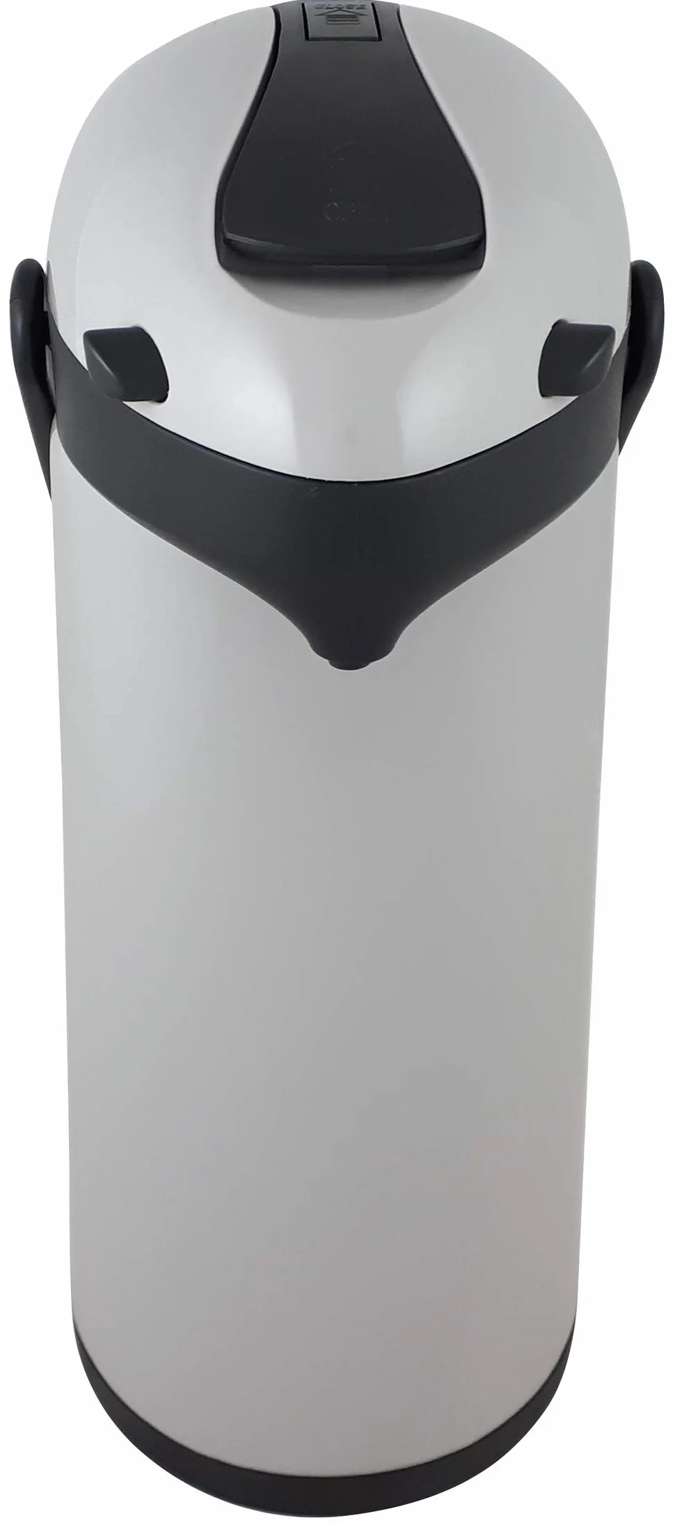 Helios Termos z pompką Airpot 1,9 l, tworzywo sztuczne, szary/czarny, obsługa jedną ręką