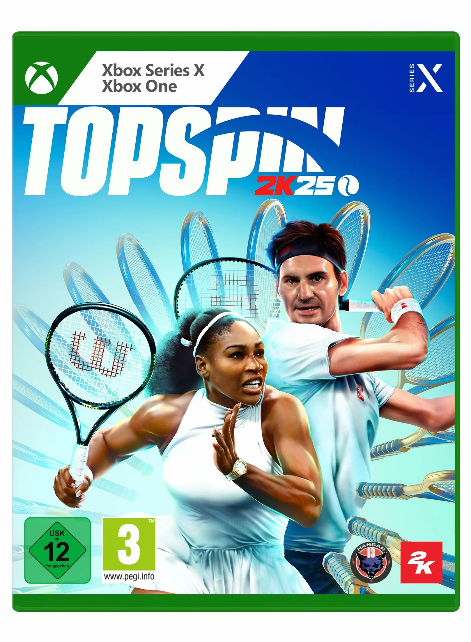 Top Spin 2K25 Xbox One / Xbox Series X USK PEGI