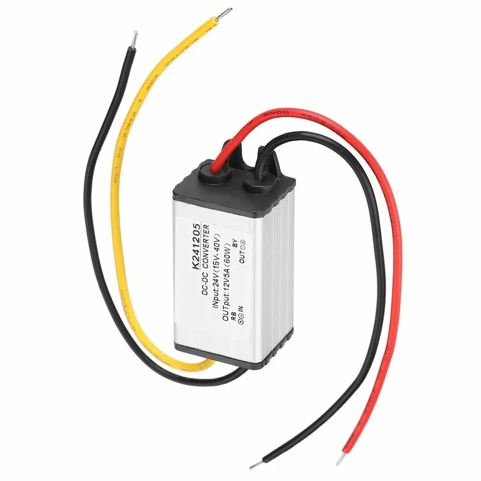 Przetwornica Obniżająca DC na DC 18V na 12V Obniżająca Napięcie, Przetwornica 24V na 12V Przetwornice Mocy w Sklepie Garażowym 24V na 12V Płyta Regulatora Napięcia DC Zasilacz
