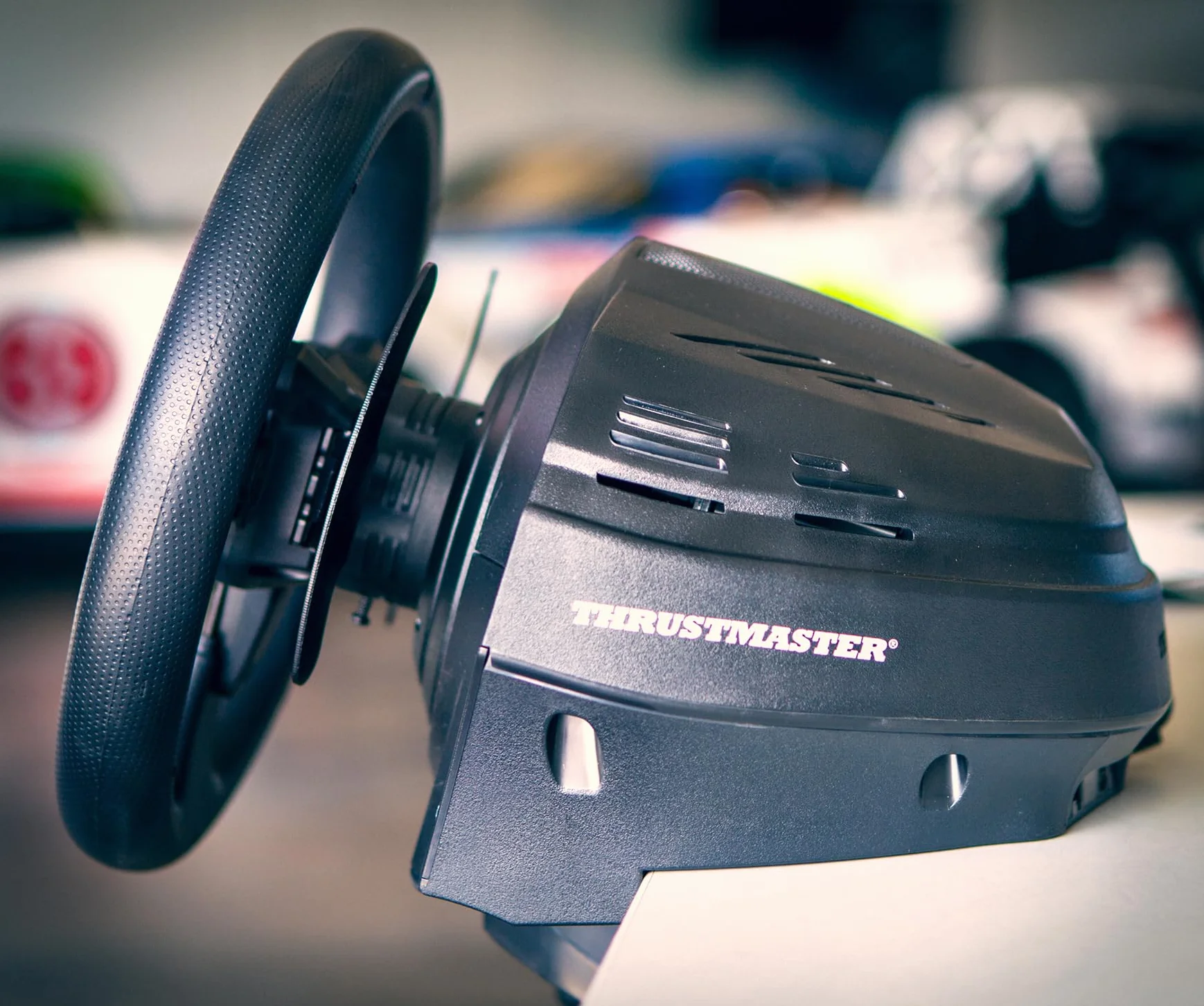 Thrustmaster T300 RS GT Kierownica Wyścigowa z Force Feedback - Oficjalnie licencjonowana przez Gran Turismo - PS5 / PS4 / PC