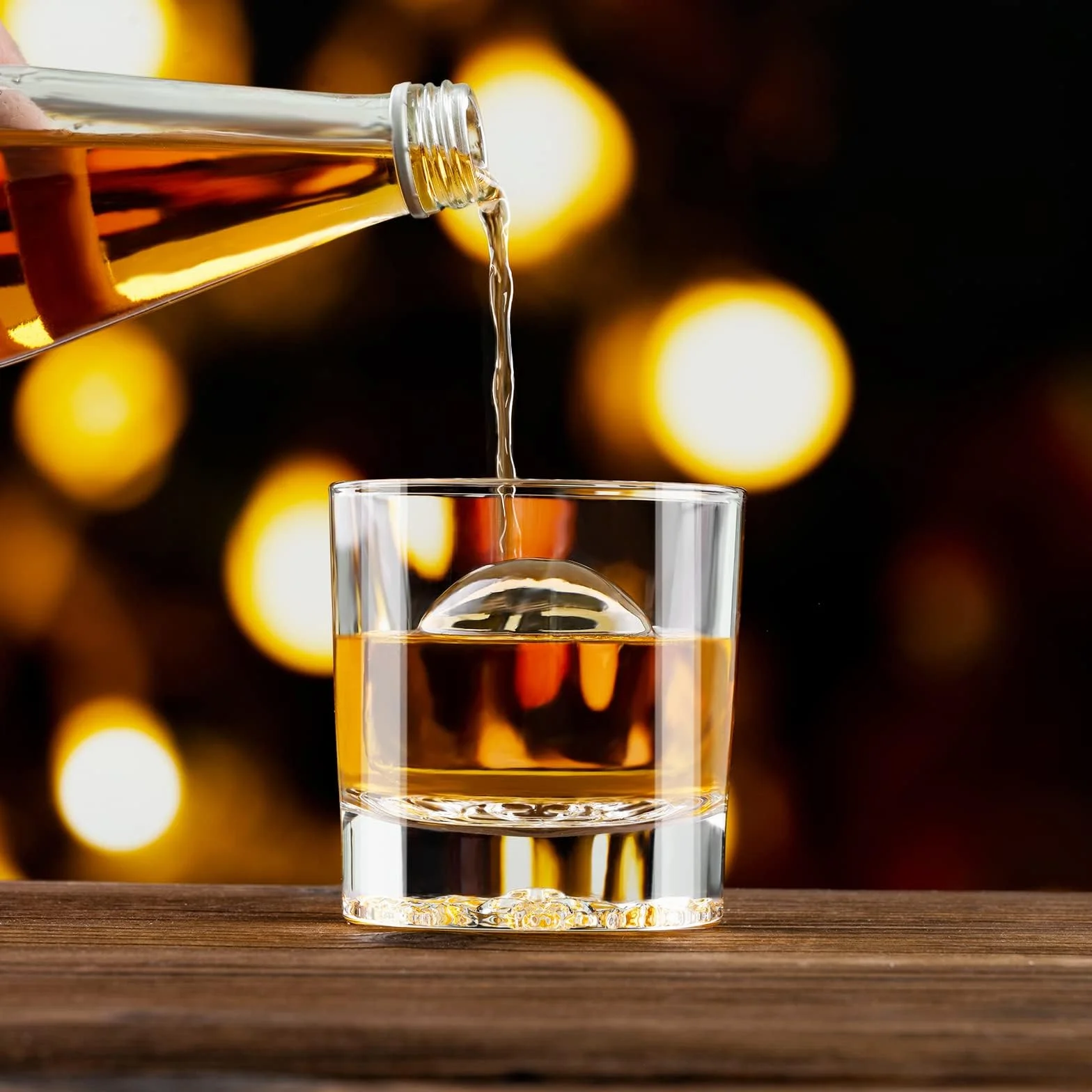 PARACITY Zestaw 2 szklanek do whisky, wzór lwa, grube dno, 300 ml, kryształowe szklanki do whisky, ginu, wódki, kieliszków koktajlowych, zestaw upominkowy do whisky, nadają się do użytku w barach