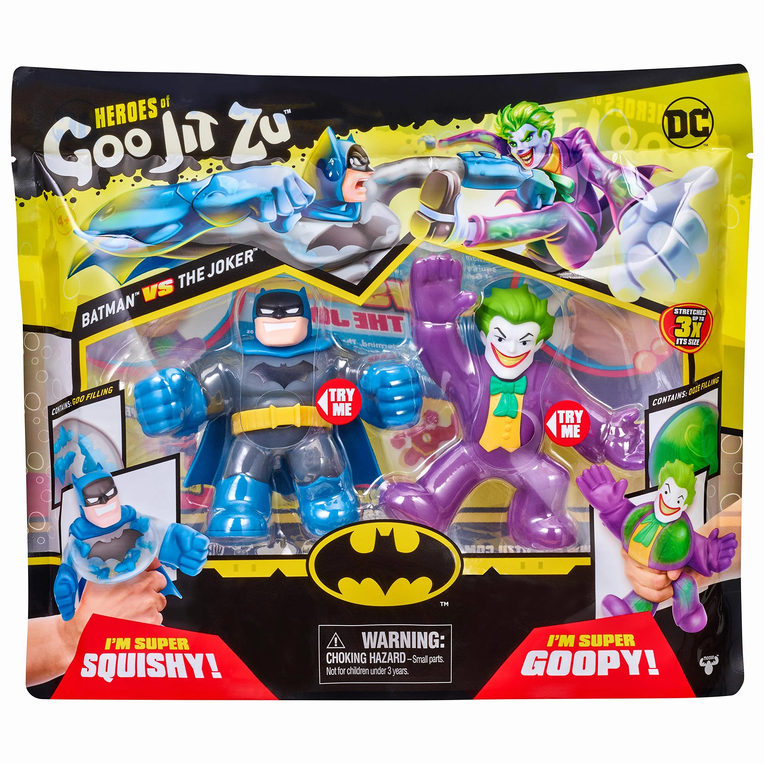 Heroes of Goo Jit Zu DC VERSUS PACK BATMAN VS JOKER