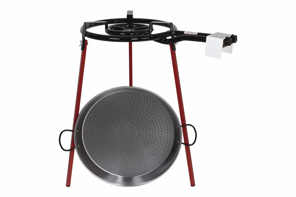 Cofan Zestaw paellera 46 cm z palnikiem i nogami, polerowana stal nierdzewna