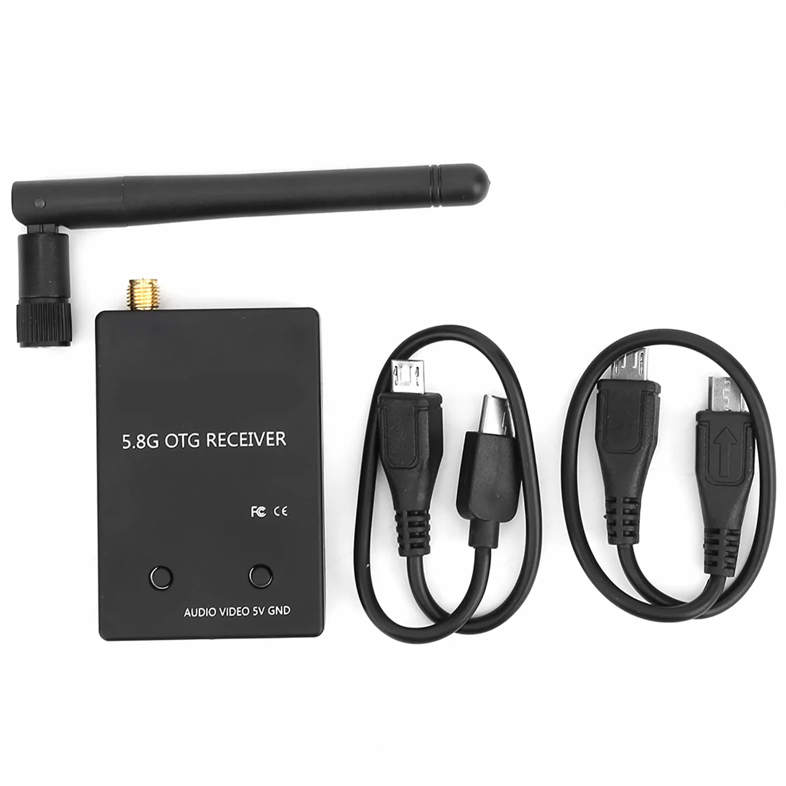 Audio Odbiornik Fpv Nadajnik Wideo Odbiornik Audio Fpv Karta Przechwytywania Wideo Telefon Transmisja Obrazu Wyświetlacz Komputerowy Karta Przechwytująca Uvc 5.8G Otg Pozyskiwanie