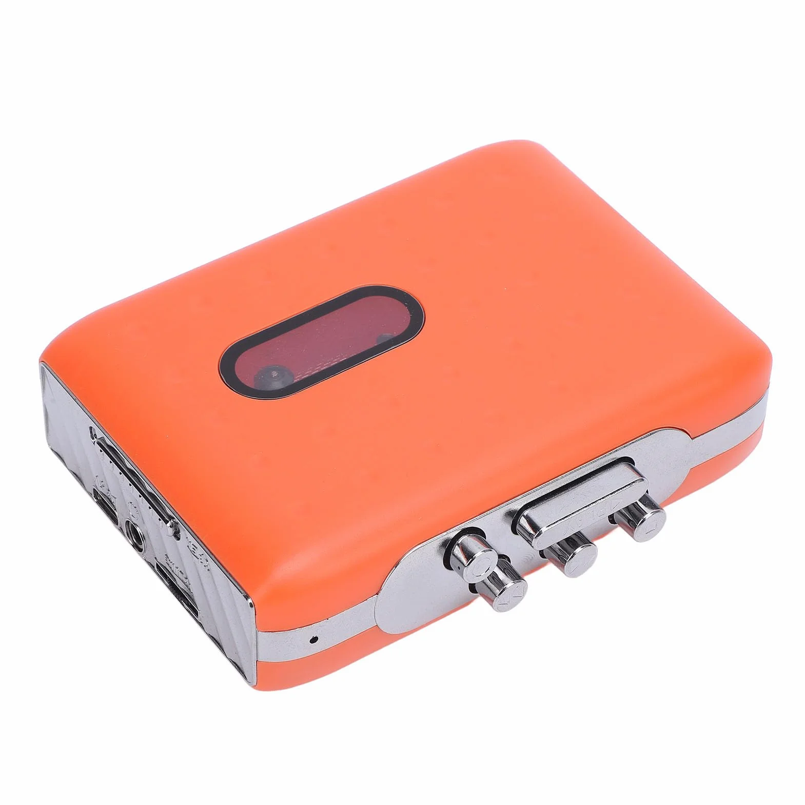 Sxhlseller Przenośny Odtwarzacz Kasetowy, Kasetowy Magnetofon, Kasety do Mp3 Cyfrowego Konwertera z Gniazdem Słuchawkowym, Wbudowane Mikrofon