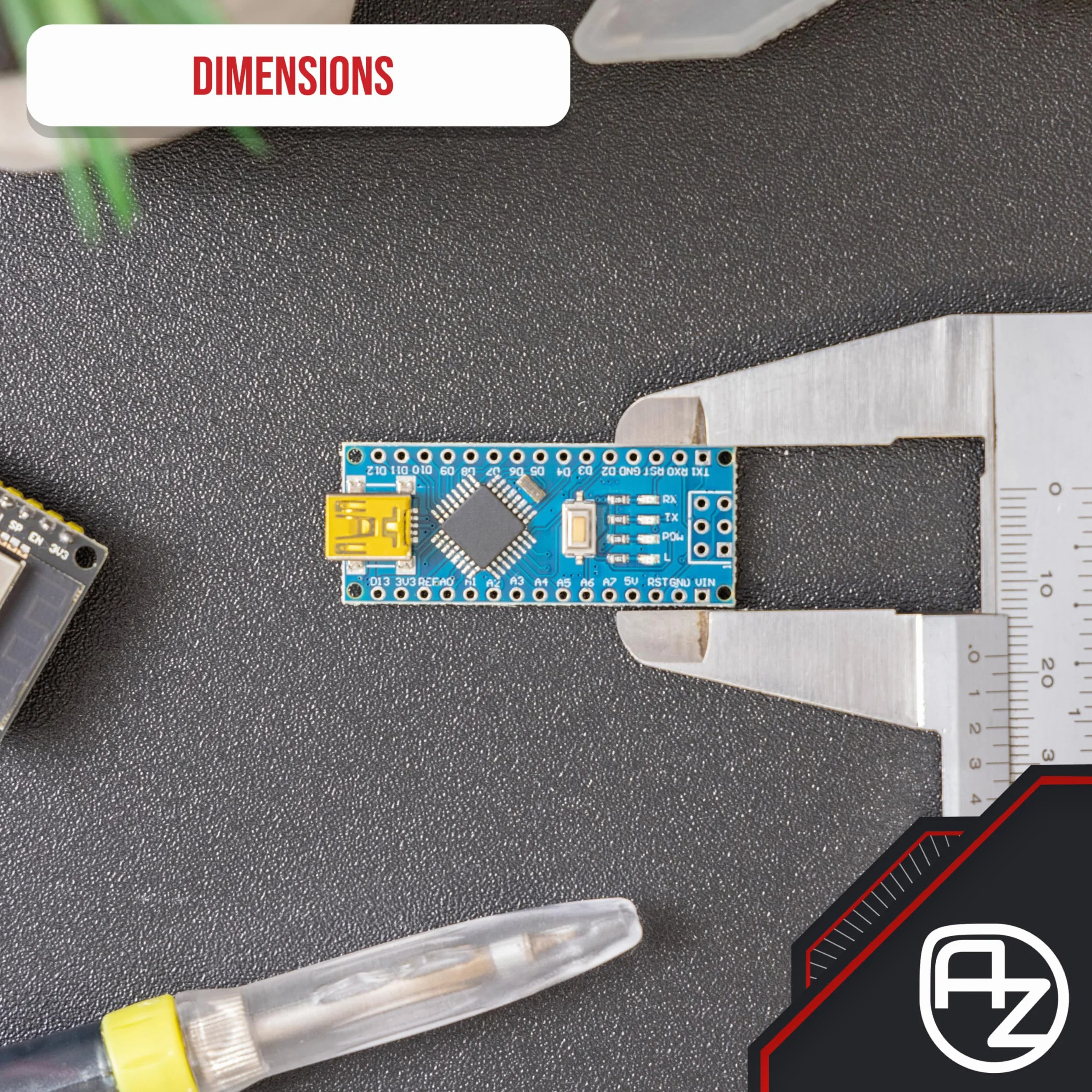 AZDelivery 3 x AZ-Nano V3-Board z Atmega328 CH340 kompatybilne z AZ-Nano V3-Board w tym E-Book!
