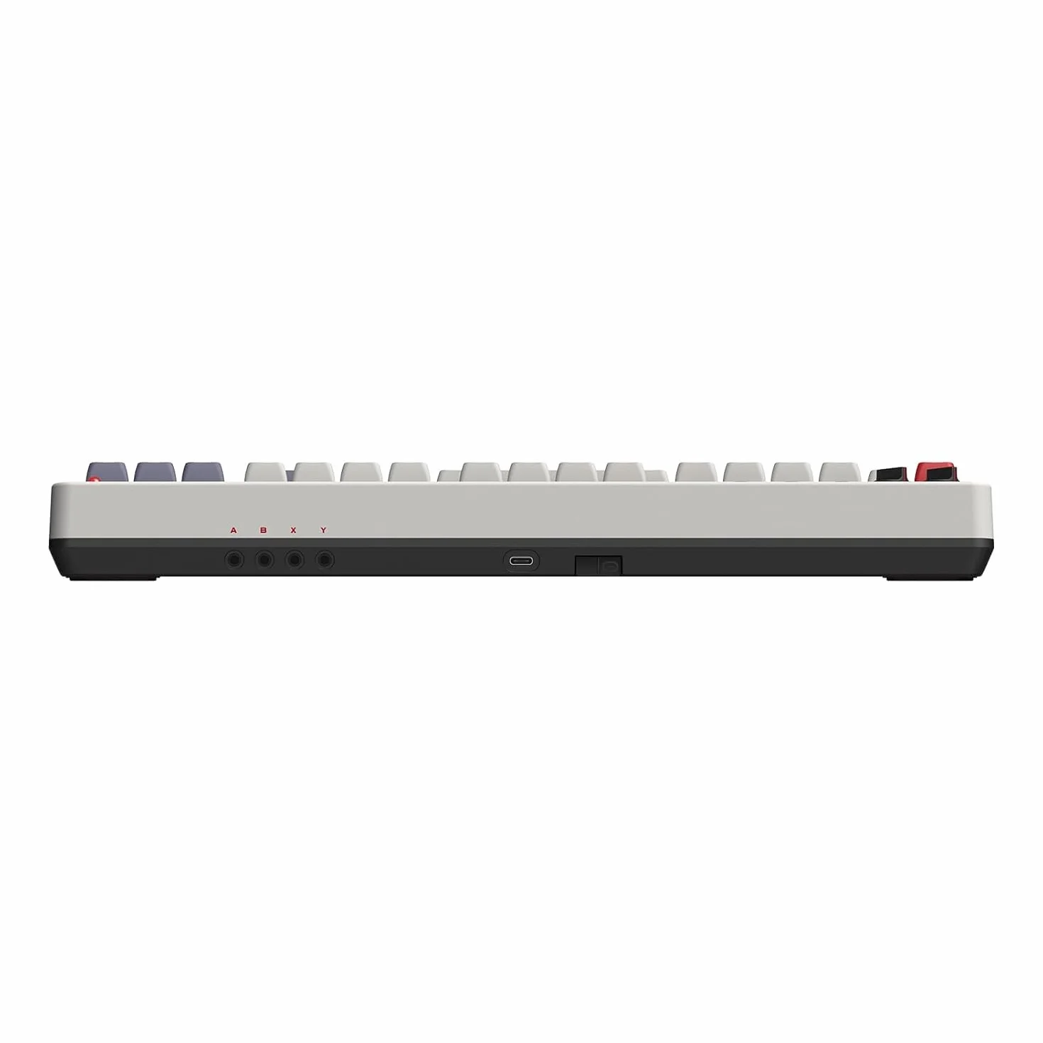 8Bitdo Retro Mechanical Keyboard, Bluetooth/2.4G/USB-C Hot Swappable Gaming Keyboard, 87 Keys, Dual Super Programmable Buttons for Windows and Android, QWERTY Spanish ISO Layout