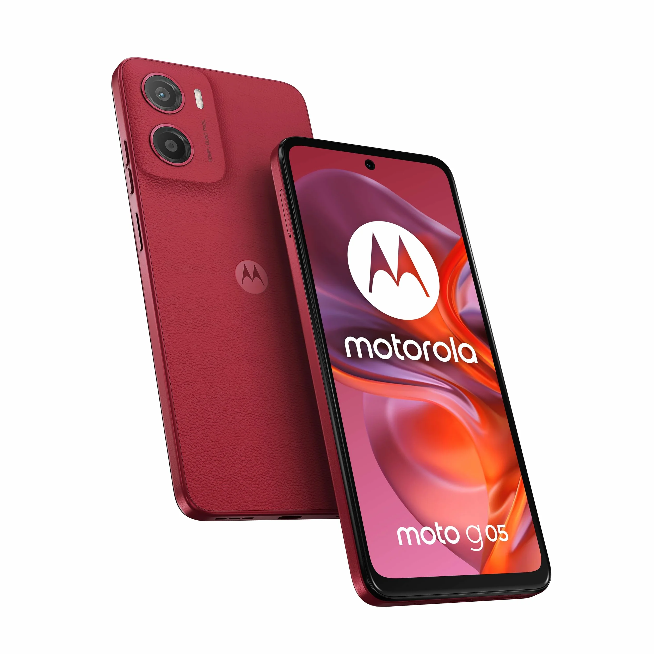 Motorola Moto G05 4+128GB 6.67" 4G Plum Red DS ITA