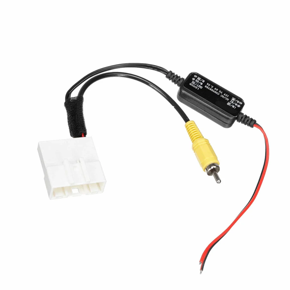 24-Pinowy Adapter do Kamery Samochodowej ZłąCze Przewodu Kamera Cofania do Kabla Jednostki GłóWnej GPS dla Kluger