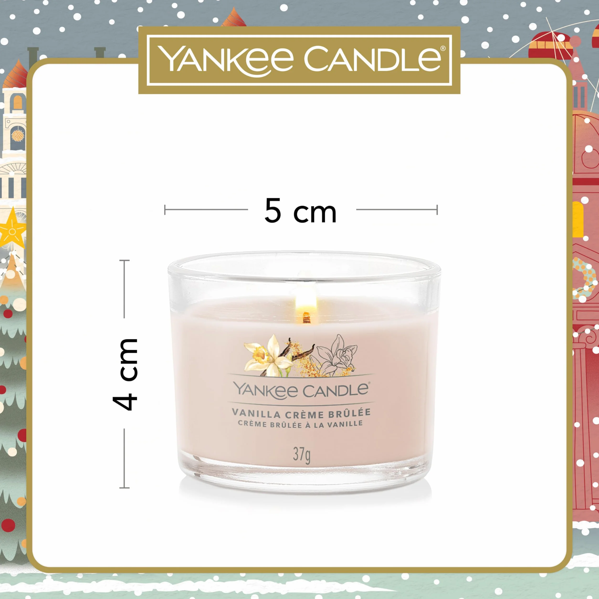 Yankee Candle Zestaw upominkowy 6 mini świec wotywnych świąteczny
