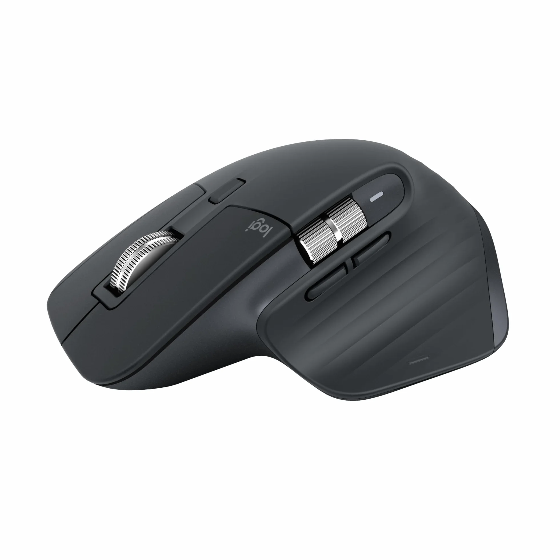 Logitech MX Master 3S – Wydajna mysz bezprzewodowa z błyskawicznym przewijaniem, Ergo, 8K DPI, śledzenie ruchu na szkle, ciche kliknięcia, Bluetooth, Windows, Linux, Chrome - Grafit