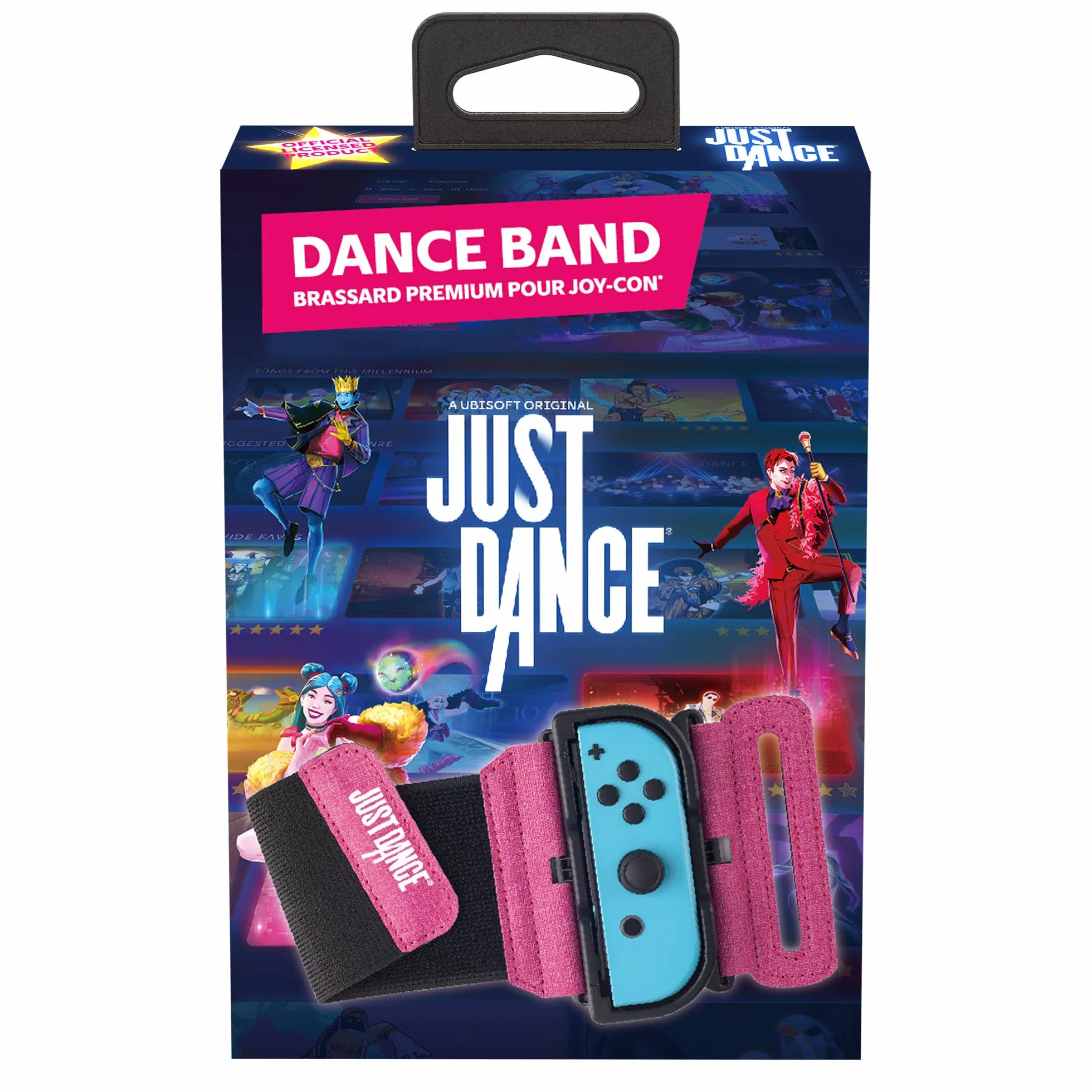 Subsonic Dance Band Opaska do Joycon, Różowy, 18,1 x 11 x 3,2 cm