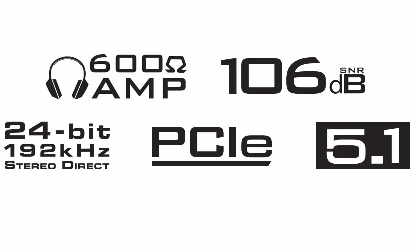 Creative 30SB157000001 Karta Dźwiękowa do Komputera, Czarny, 192 kHz/106 dB