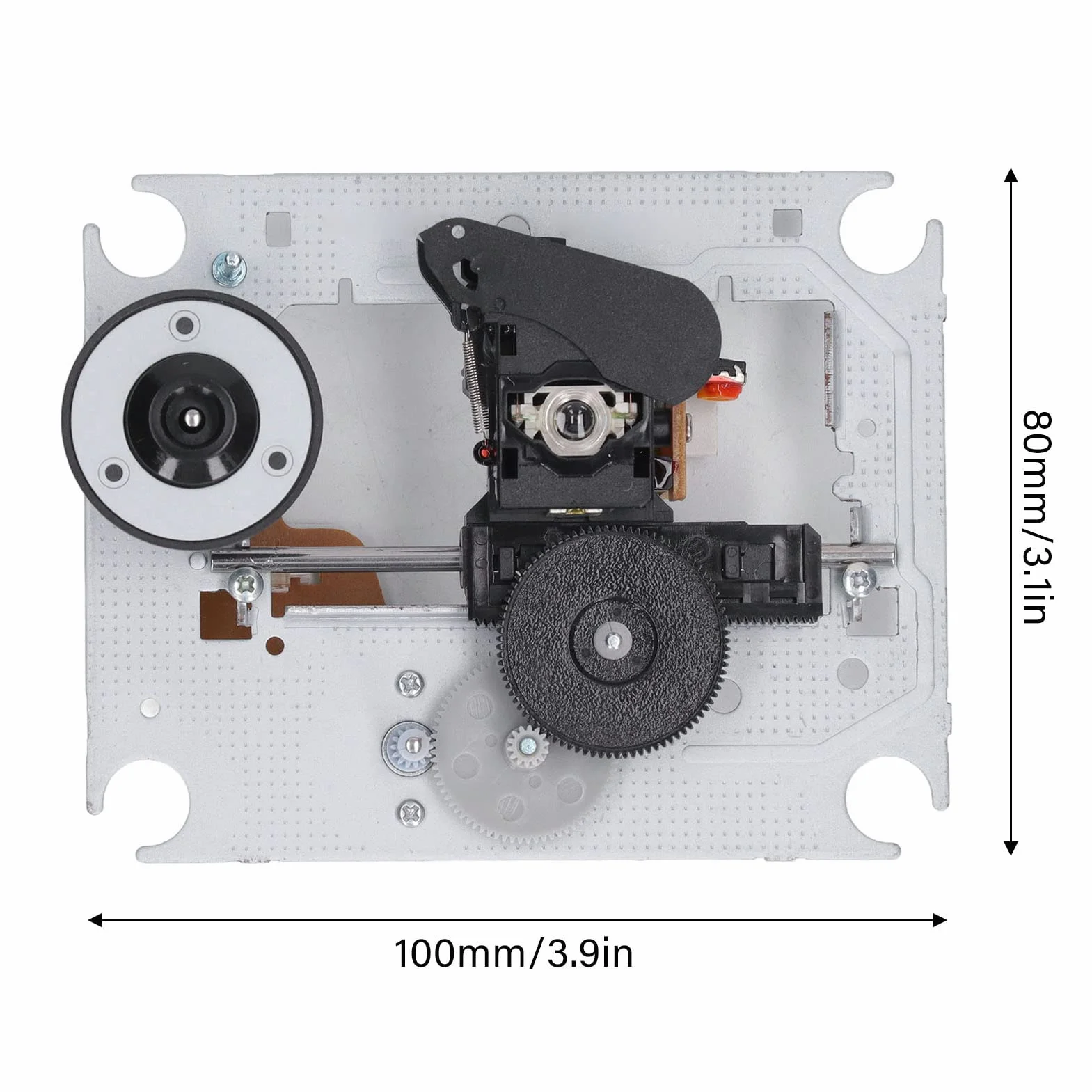 SOH AD5 Optyczna Soczewka Lasera Pickup Pasmo światła Widzialnego Głowica Laserowa System Audio ze Stopu Aluminium Optyczna Soczewka Lasera Wymiana dla Odtwarzaczy CD VCD
