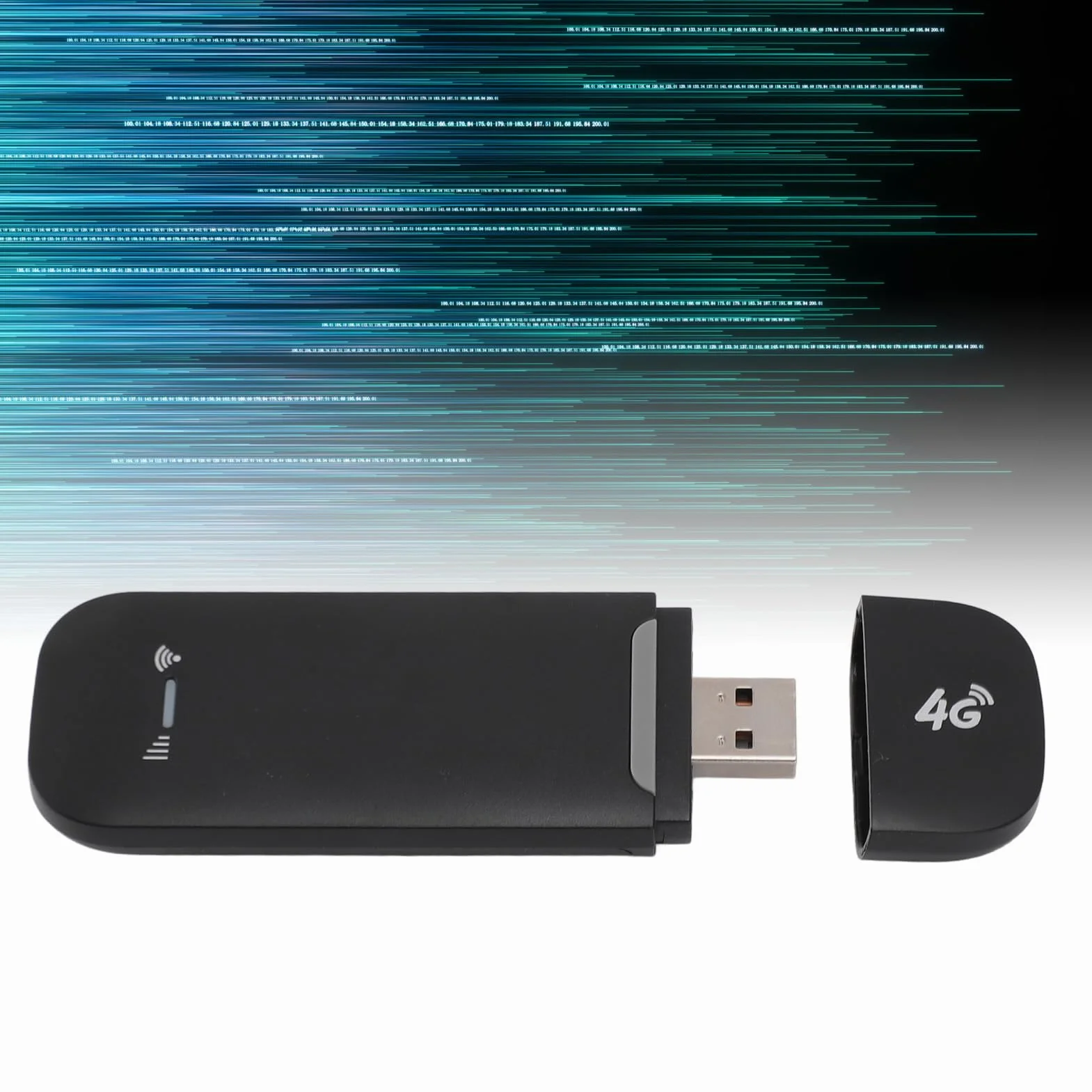 Denash Modem Modem WiFi USB 4G 150 Mbit/S Udostępniony do Użytku Krajowego z Rozszczepem Karty SIM