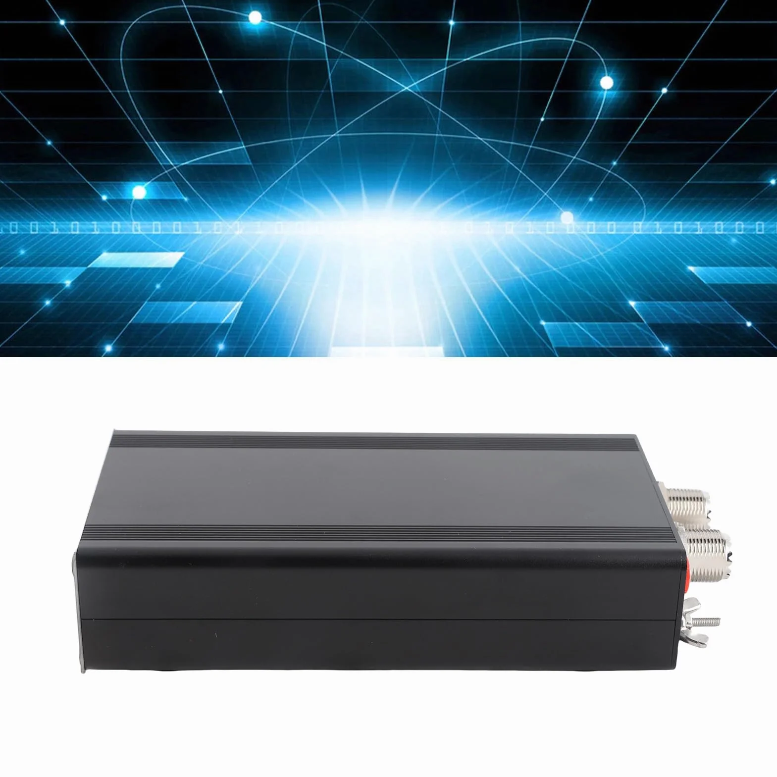 ATU-130 Tuner Antenowy 1.8-50MHz 200W Miniaturowy Krótkofalowy Automatyczny Tuner Antenowy 10-15 VDC Wyświetlacz OLED z Kablem USB