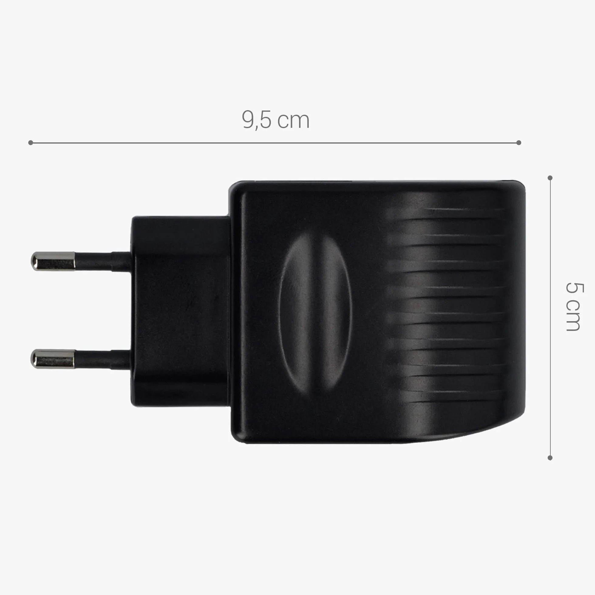 kwmobile Przetwornica napięcia 230 V na 12 V do przyczepy kempingowej – adapter do gniazda zapalniczki samochodowej – 1000 mA i maks. 12 W – adapter 230 V na 12 V