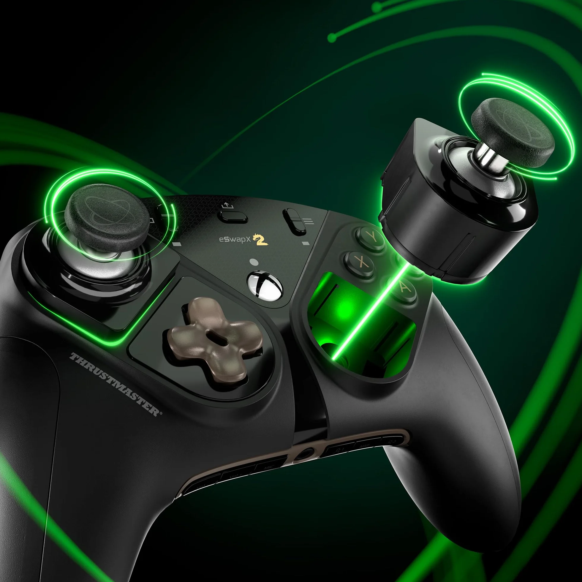 Thrustmaster ESWAP SH5 Hall Stick Module, Modułowy Minidrążek Anti-Drift z Technologią H.E.A.R.T. i Efektem Halla Zgodny z Serią ESWAP | Oficjalna Licencja Xbox
