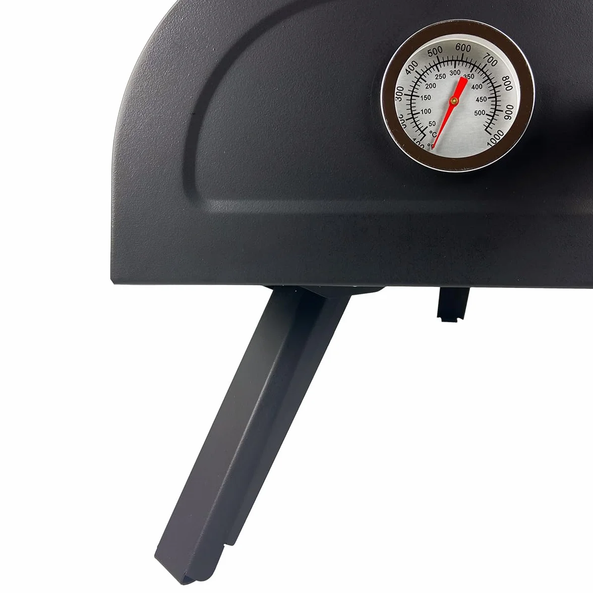 JOCCA - Piekarnik do pizzy ze stali nierdzewnej akcesoria do grillowania/bez montażu/pizzy w 4 min/uchwyty transportowe