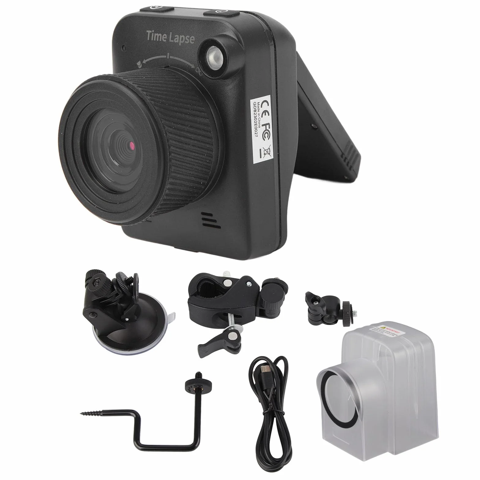 Kamera Poklatkowa 4K 32MP, OutdoorConstruction/Plant/Weather/Life, Outdoor Construction Pełnokolorowa Kamera Timelapse z 2,0-calowym Ekranem LCD Fotografowanie w Trybie