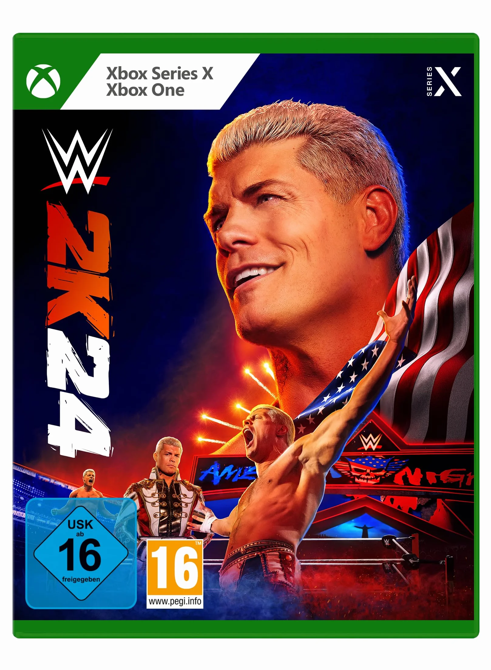 WWE 2K24 Xbox One / Series X USK PEGI
