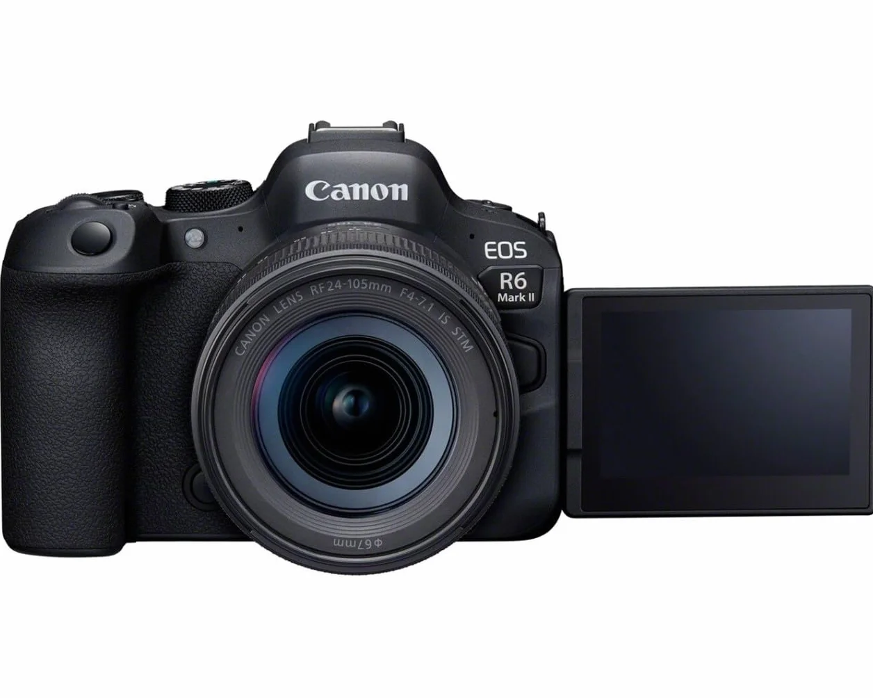 Canon EOS R6 Mark II pełnoklatkowy aparat bezlusterkowy i RF 24-105 mm F4-7.1 IS STM | 24,2 megapikseli, do 40 kl./s, 4K 60p, do 8 przystanków IS i Dual Pixel CMOS Auto Focus II