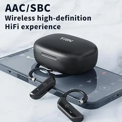Fanmusic TRN BT20 Pro True Wireless Bluetooth 5.3 moduł słuchawkowy, wymienne złącza (słuchawki nie wchodzą w zakres dostawy) (2-biegunowy, 0,78 mm)