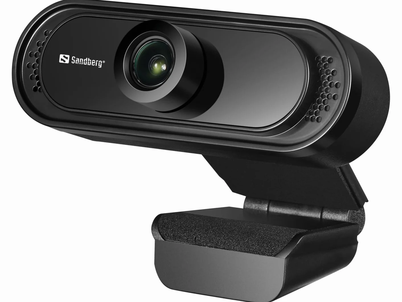 Sandberg Kamera internetowa USB FHD 2MP z mikrofonem 1080p 30 kl./s szklana soczewka 60° Clip-on/Stand 5-letnia gwarancja