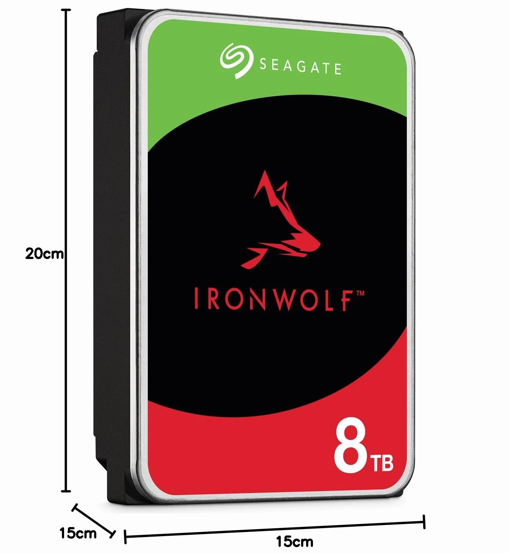 Seagate Dysk twardy Ironwolf 3,5" 8 do SATA 6 GB/s
