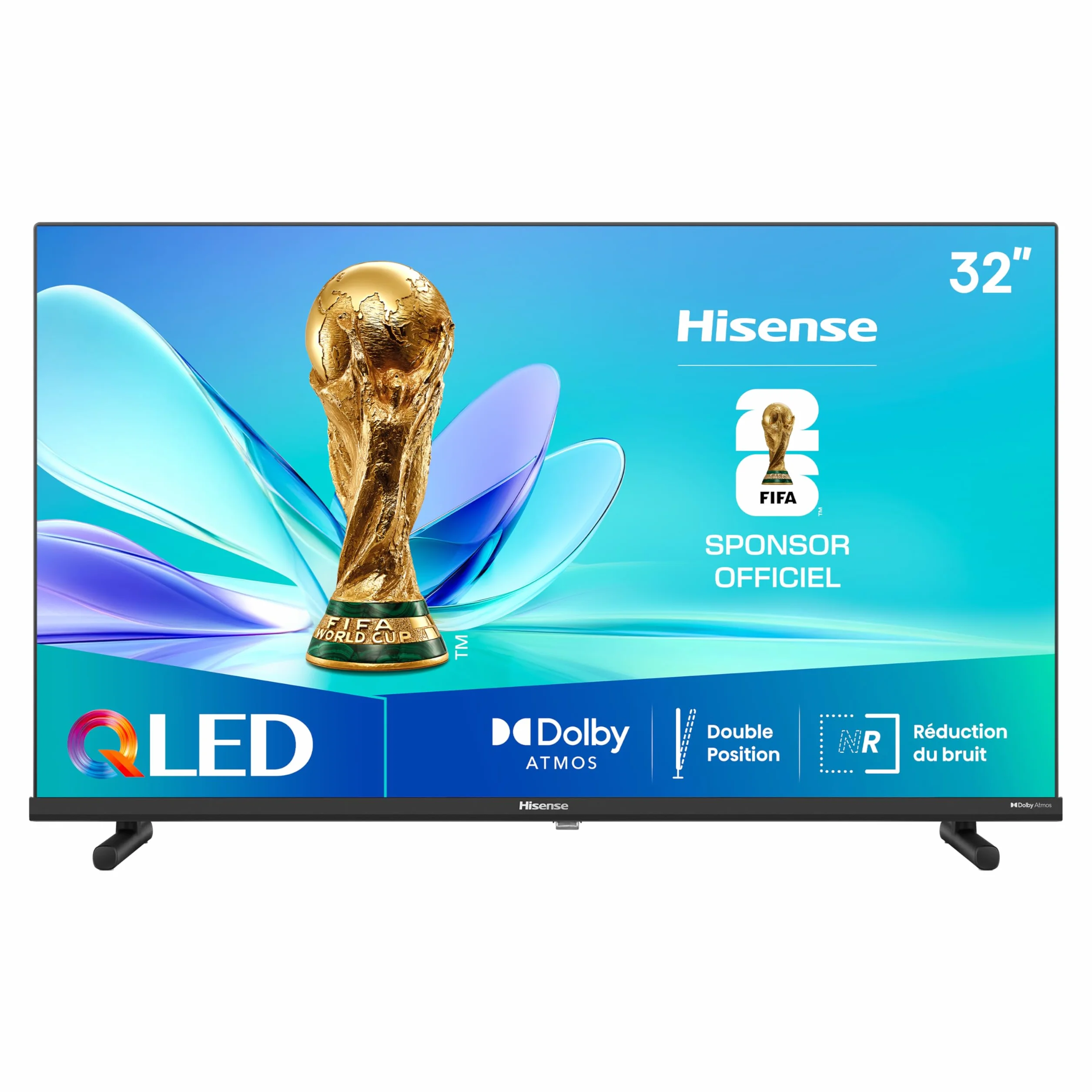 Hisense 32A5Q Smart TV QLED 32" (80 cm) Full HD | Dolby Atmos | VIDAA U9 | Tryb gry | bez krawędzi